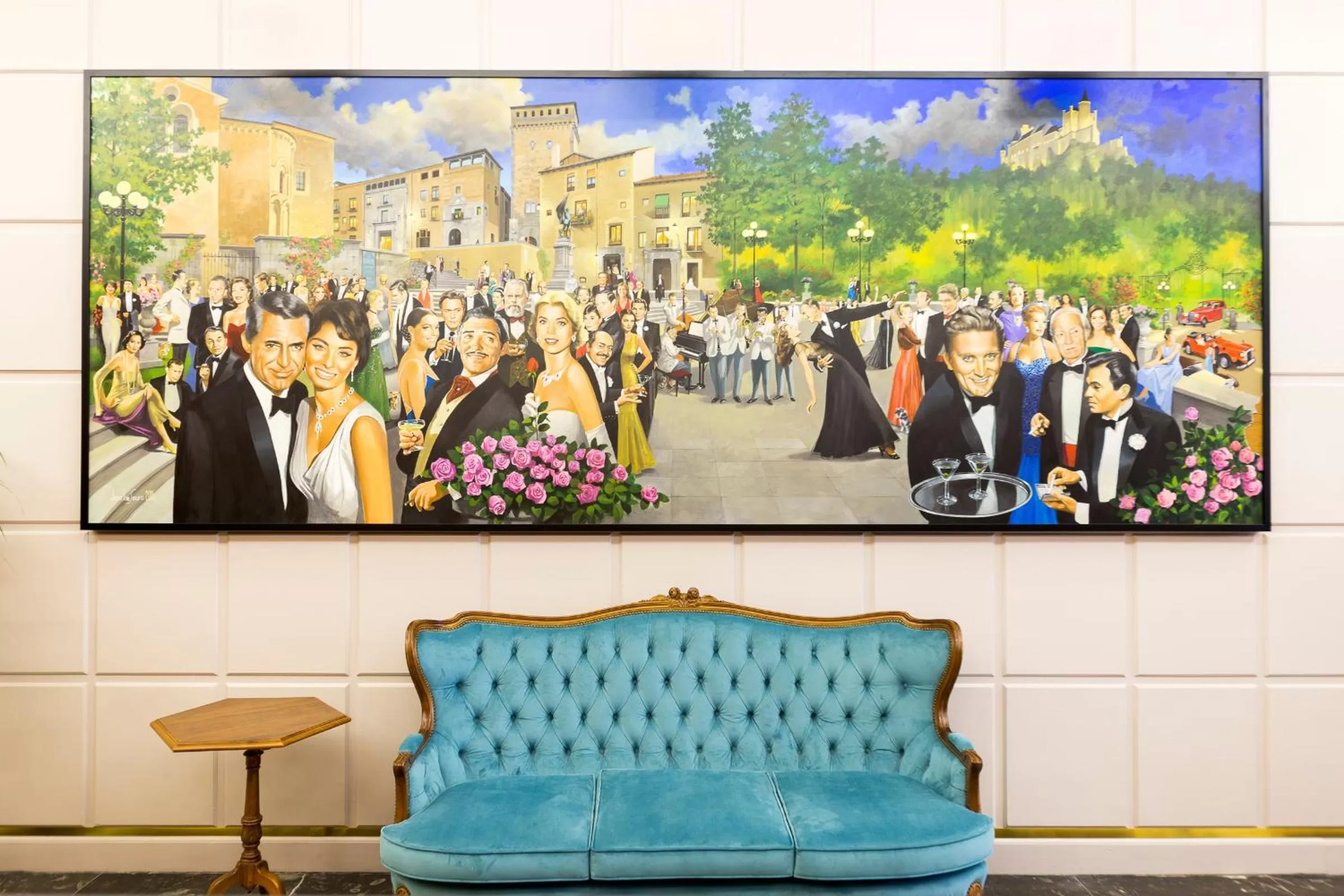 Decorative detail in Hotel Real Segovia by Recordis Hotels