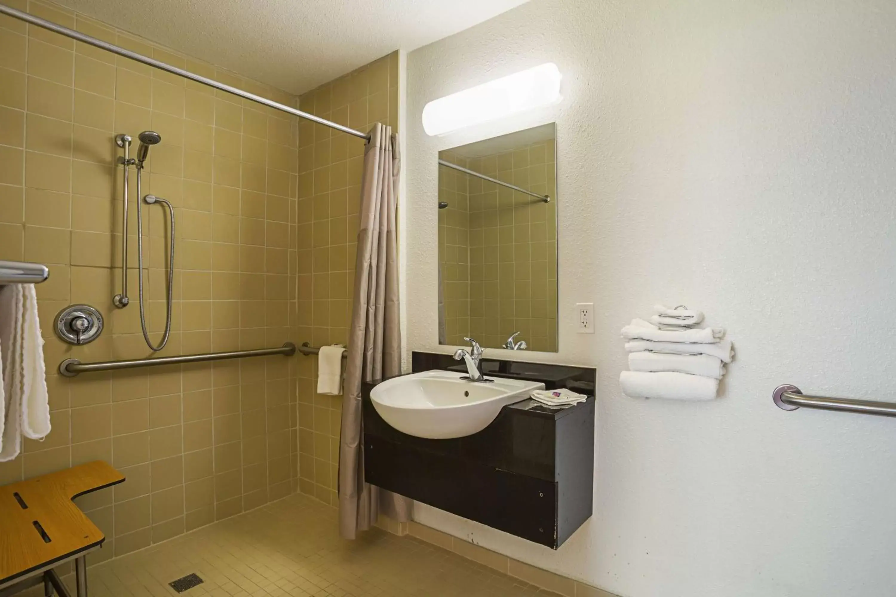 Shower, Bathroom in Motel 6-Yuma, AZ - East