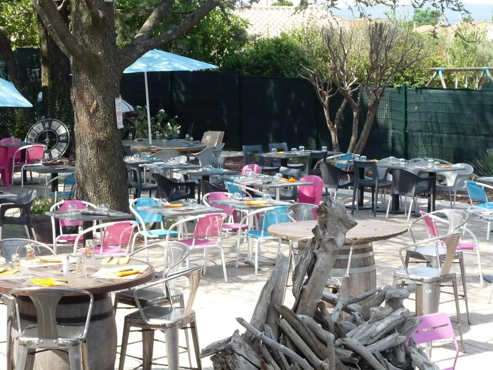 Patio in L'Horloge Gourmande