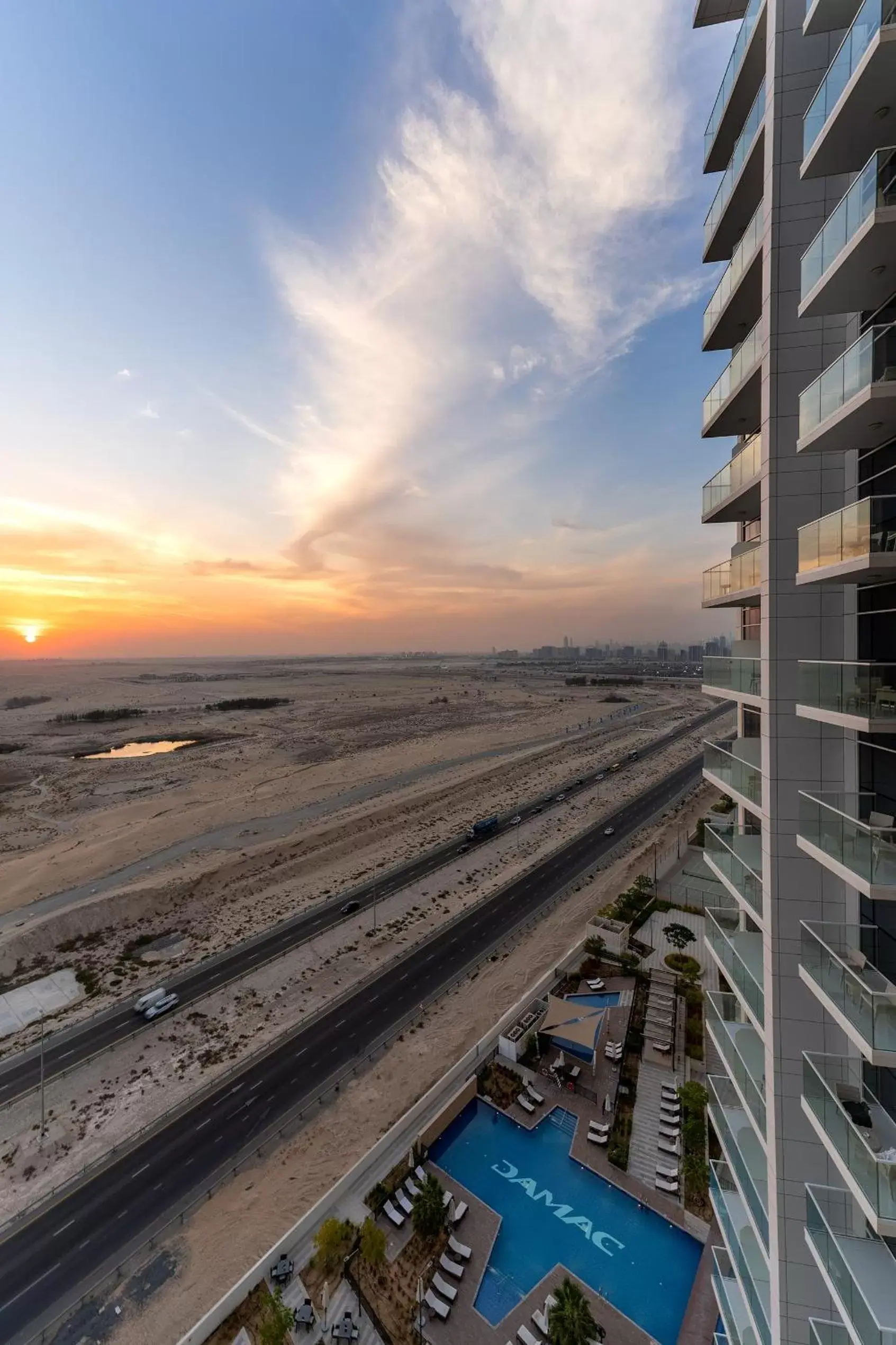 View (from property/room) in Radisson Dubai Damac Hills