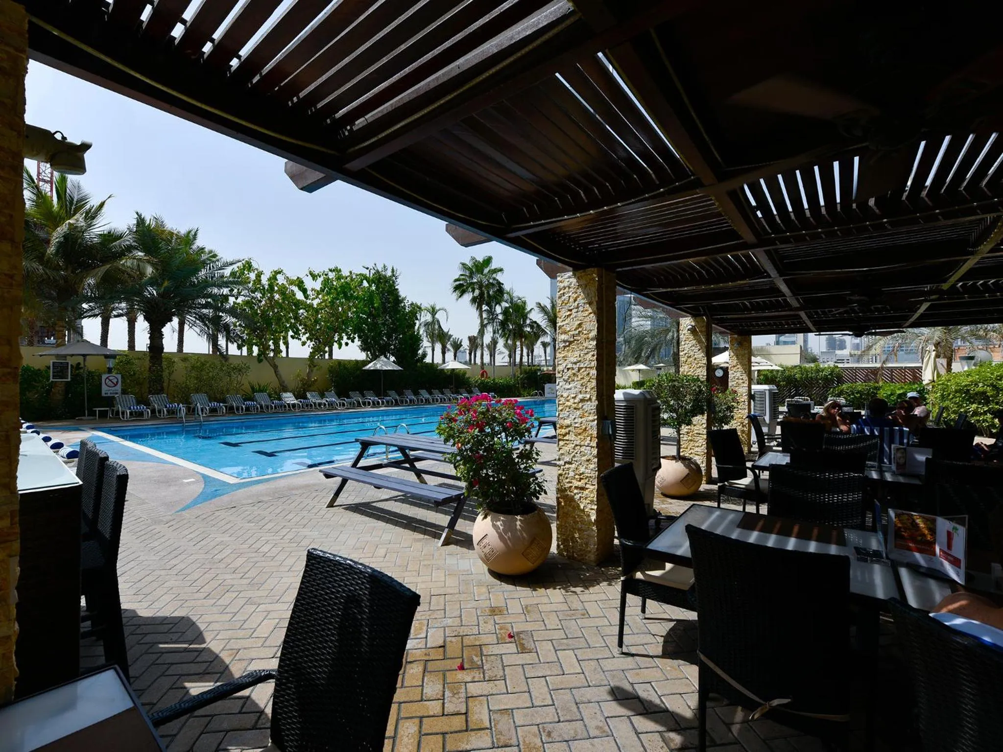 Restaurant/places to eat in The Apartments, Dubai World Trade Centre