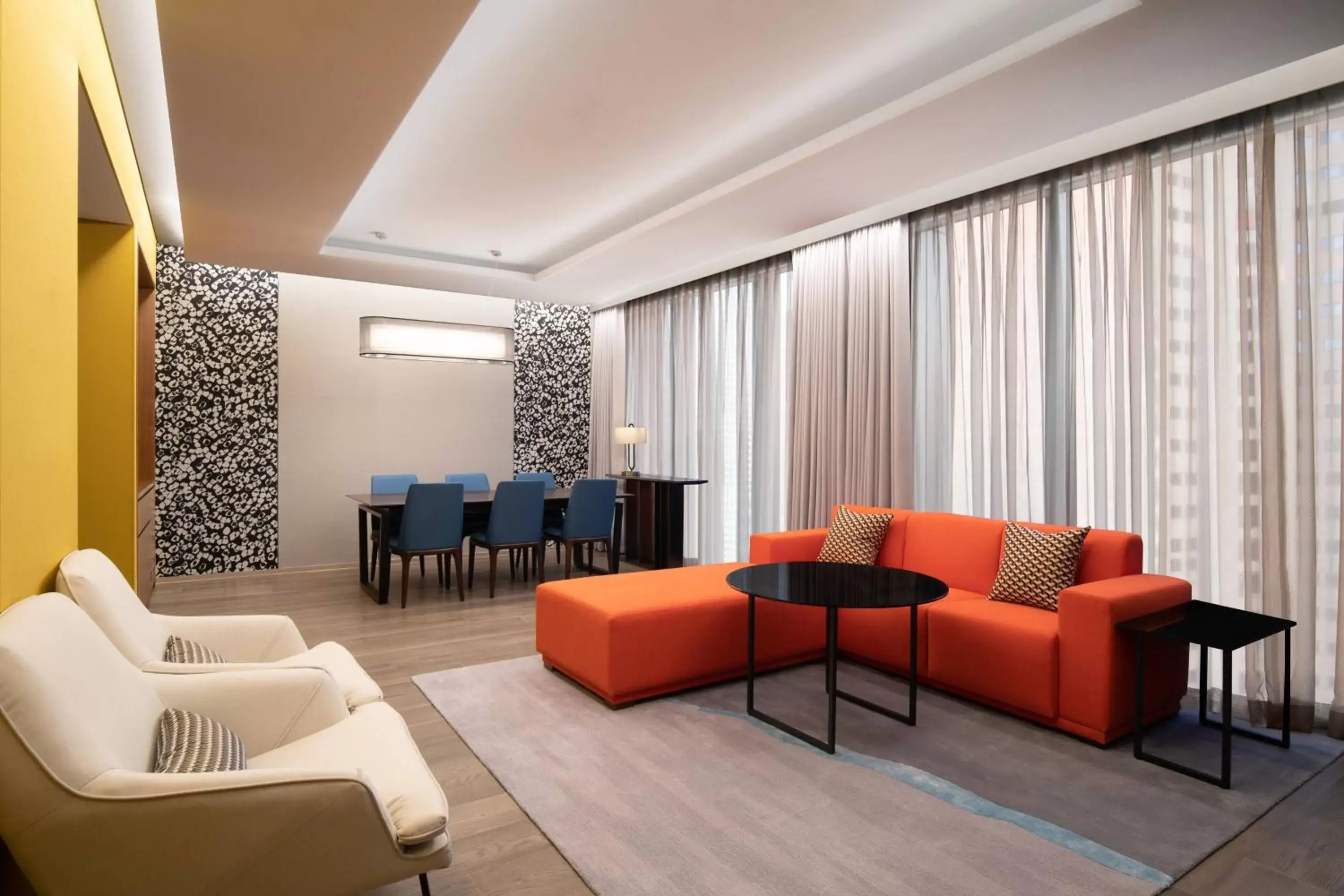 Living room, Seating Area in Courtyard by Marriott Suwon