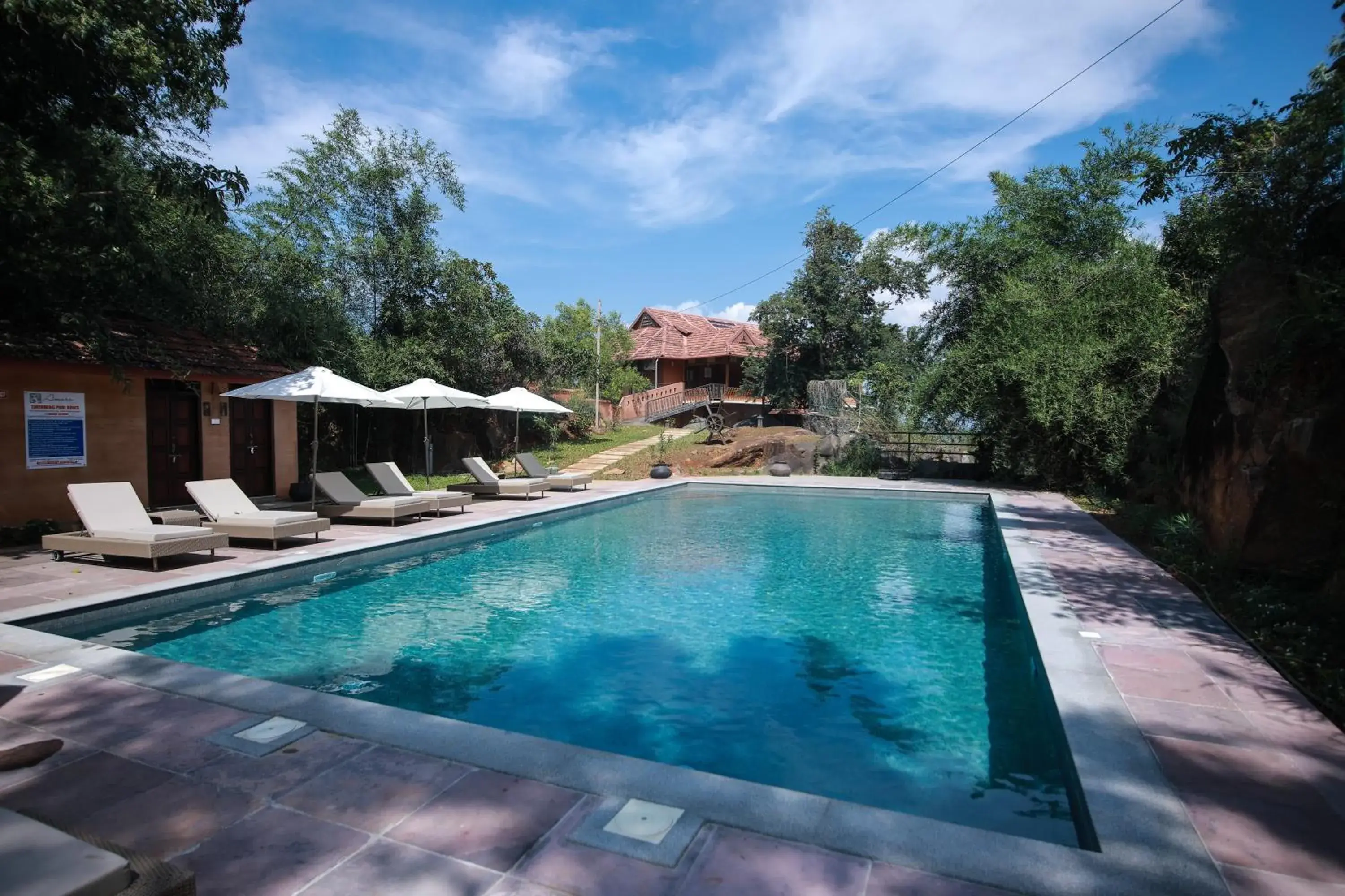 Swimming Pool in Amara Ayurveda Retreat