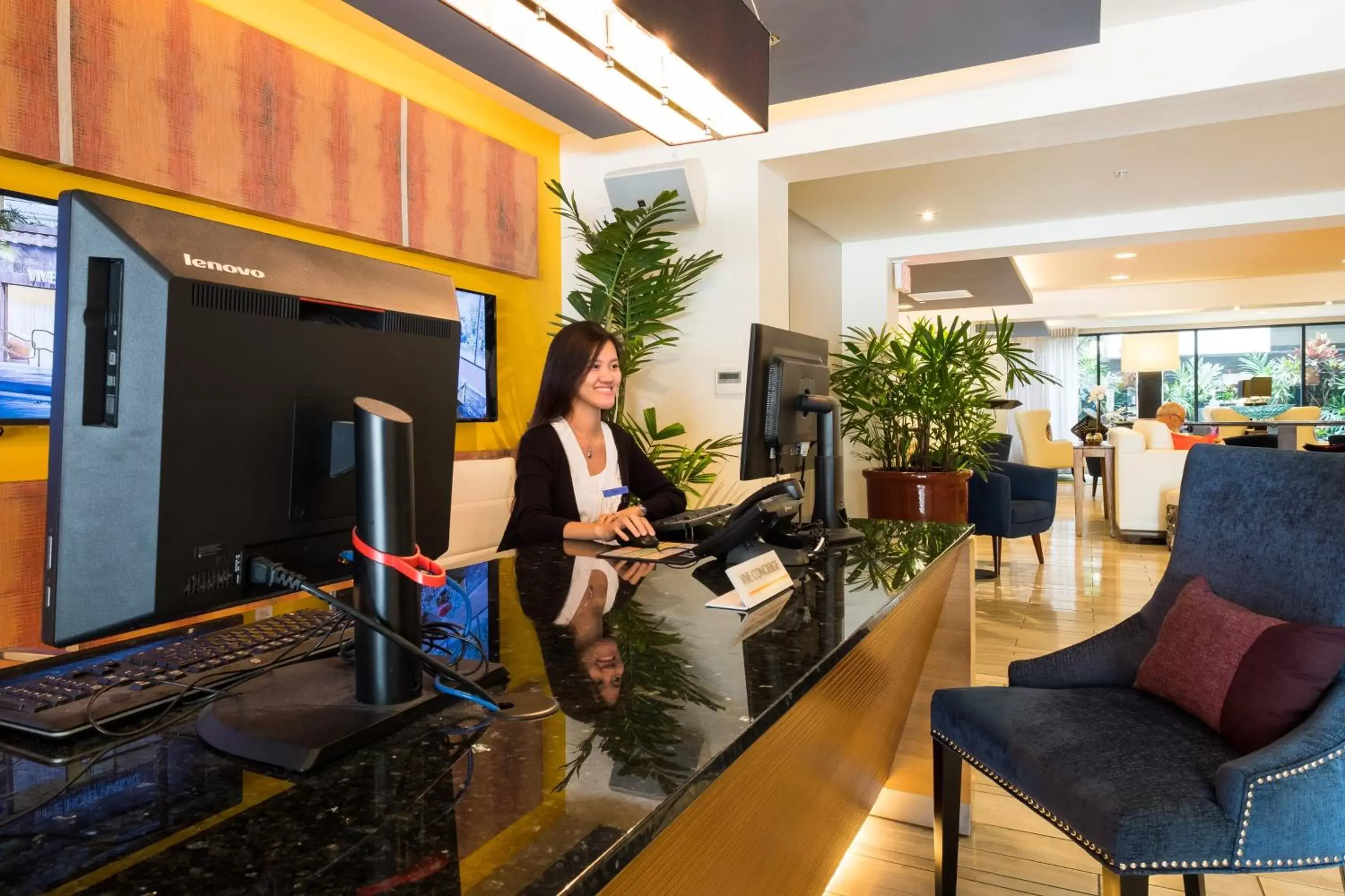 Staff, Lobby/Reception in VIVE Hotel Waikiki