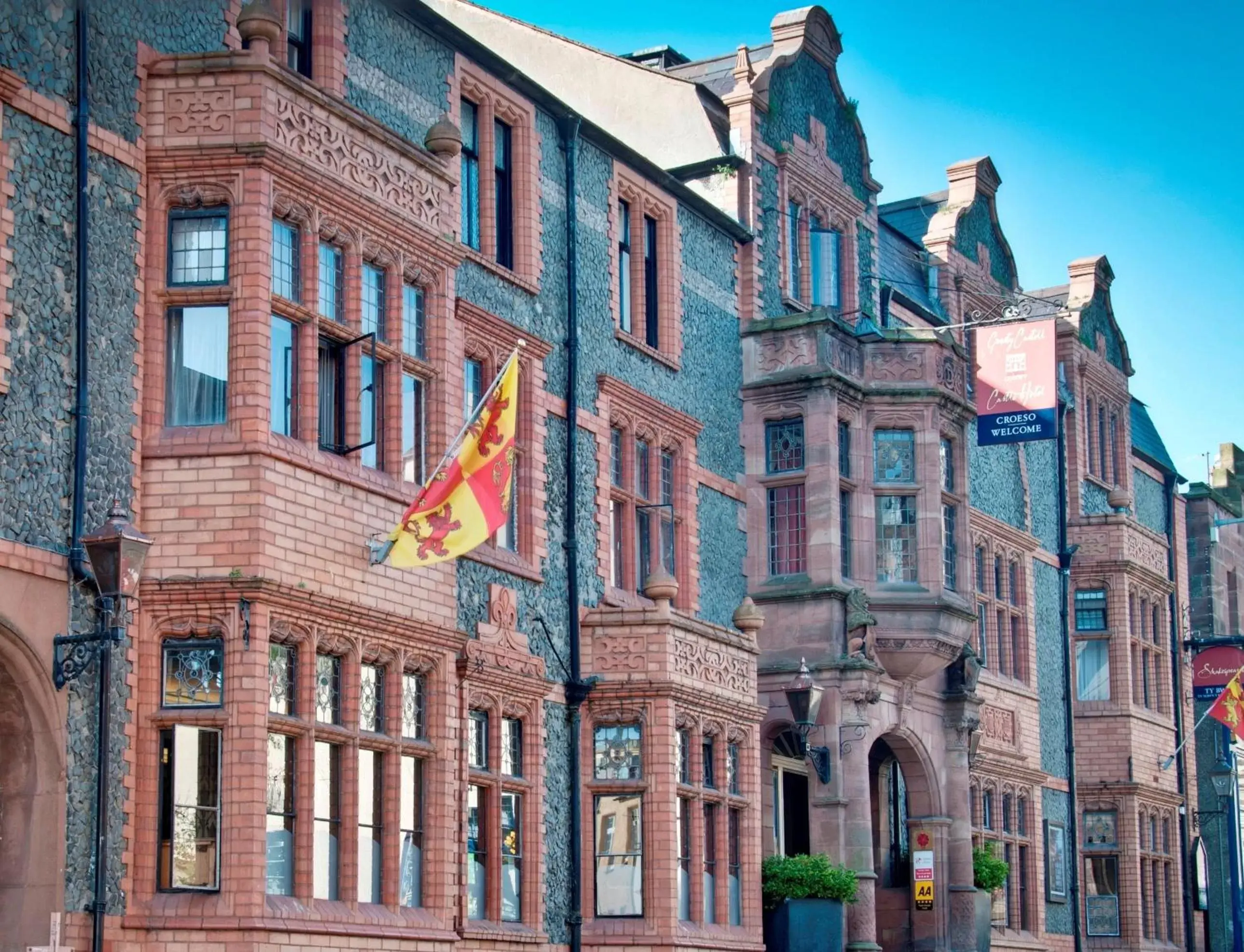 Property Building in The Castle Hotel, Conwy, North Wales