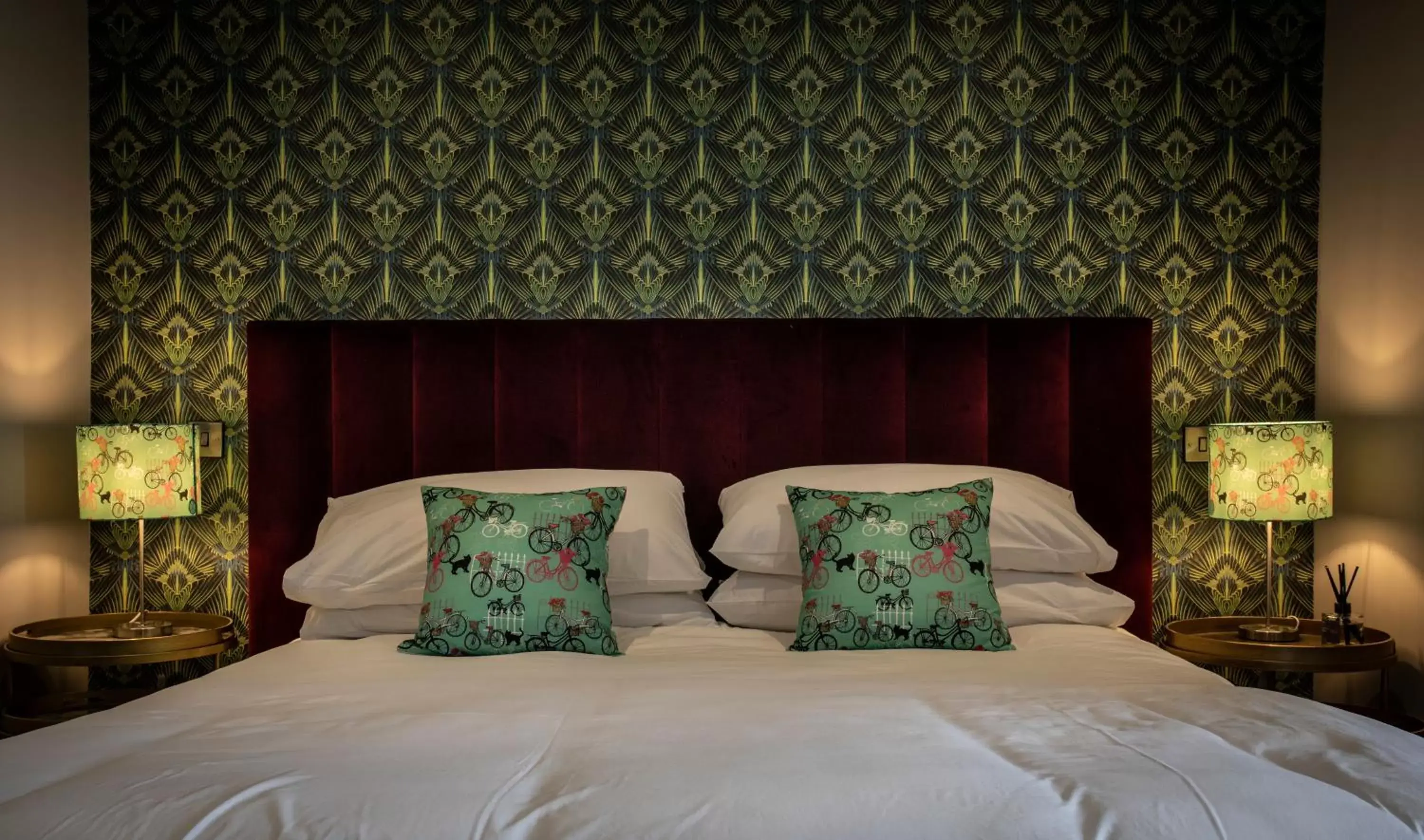 Bed in Broomhill Estate Boutique Art Hotel