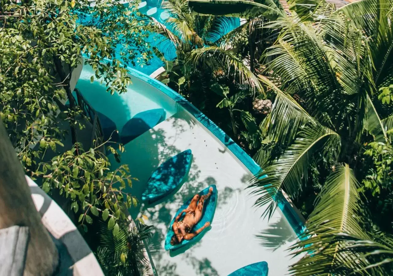 Swimming pool, Bird's-eye View in KAN TULUM