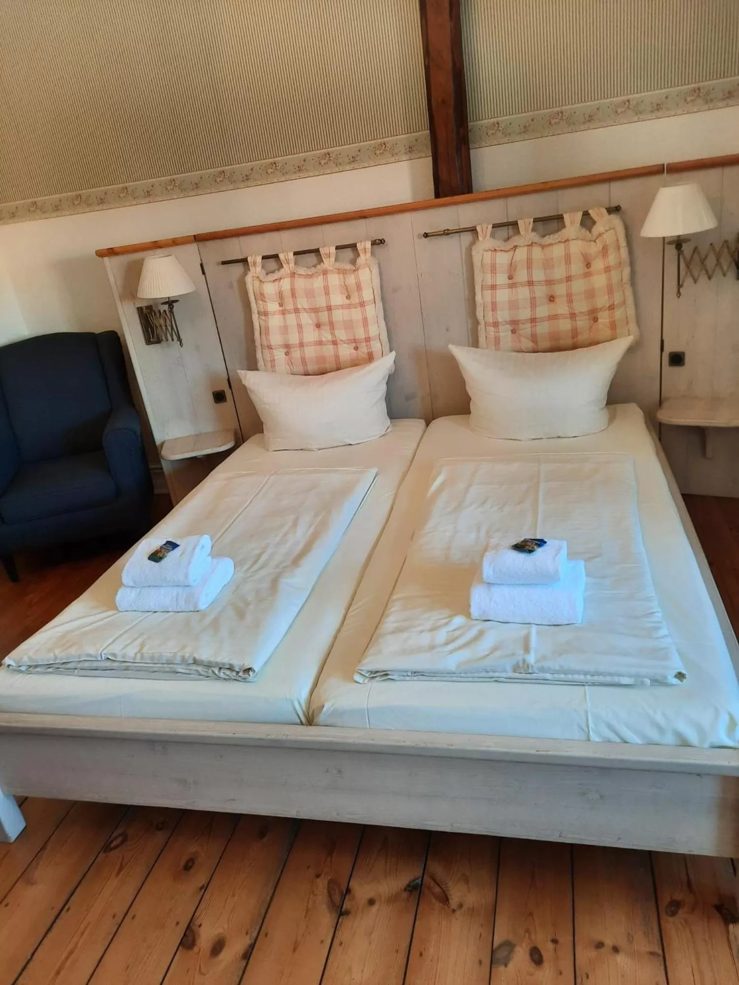 Photo of the whole room, Bed in Landhaus Bode