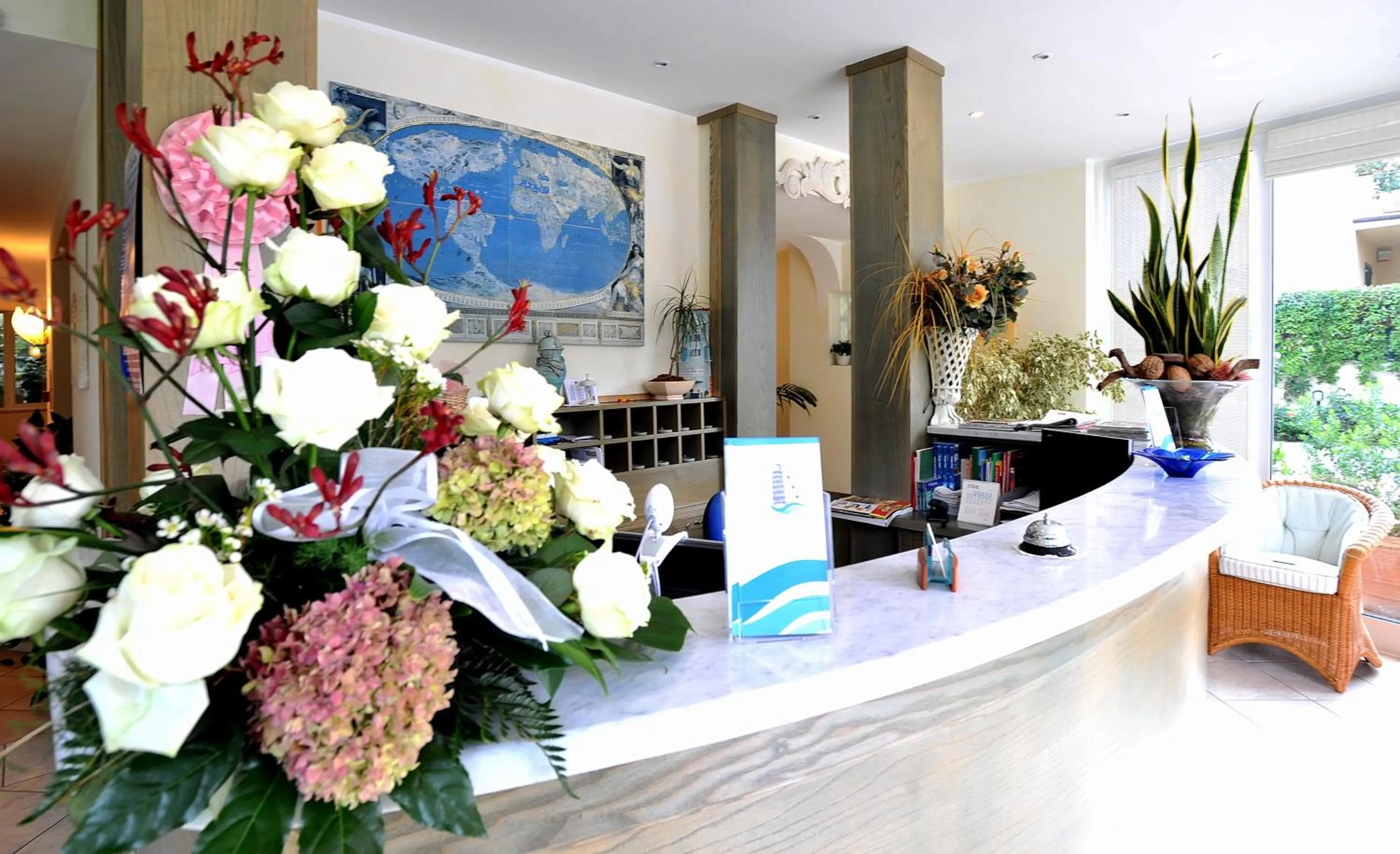 Lobby or reception in Hotel Riviera Blu