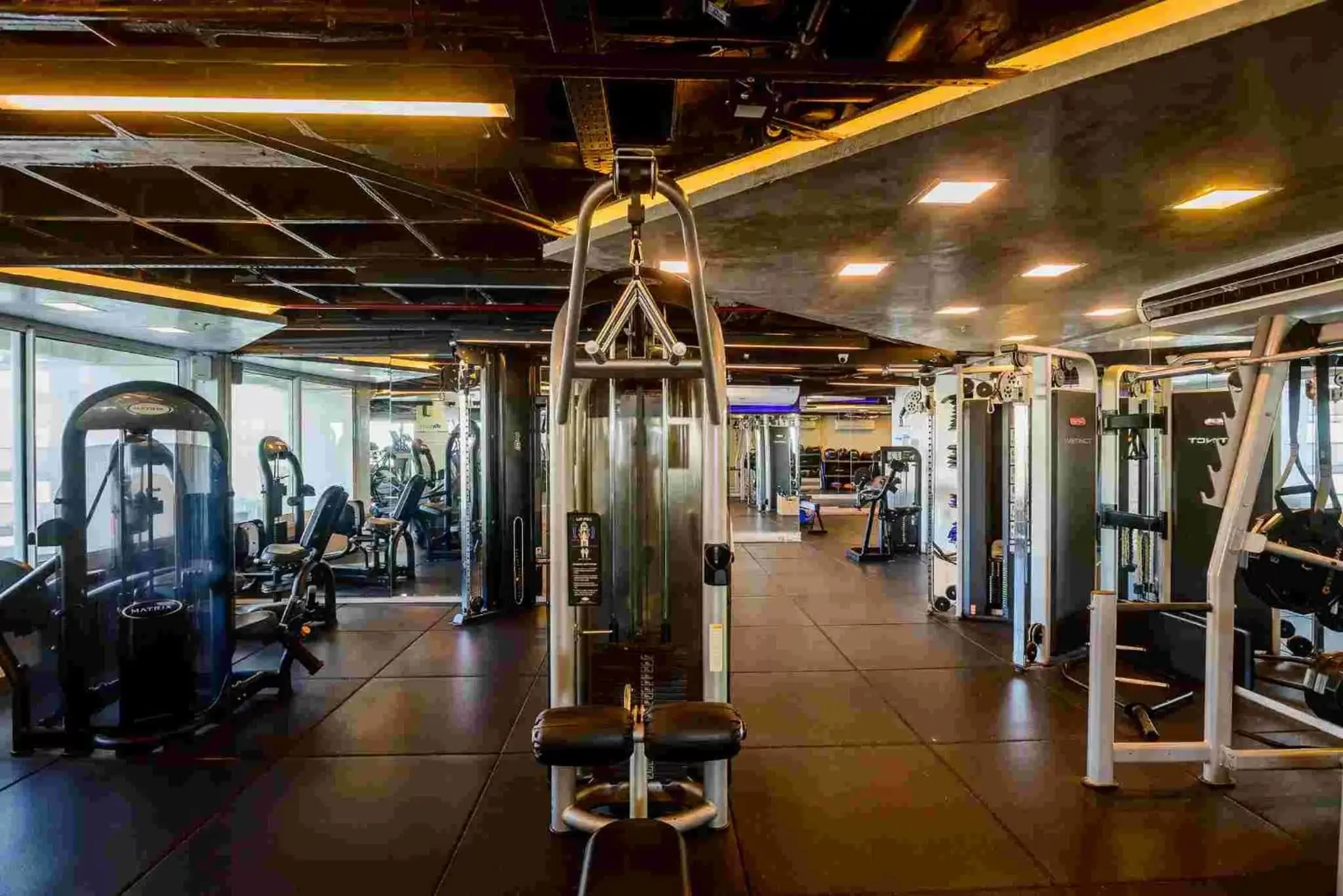 Fitness centre/facilities in Hotel Luzeiros São Luis