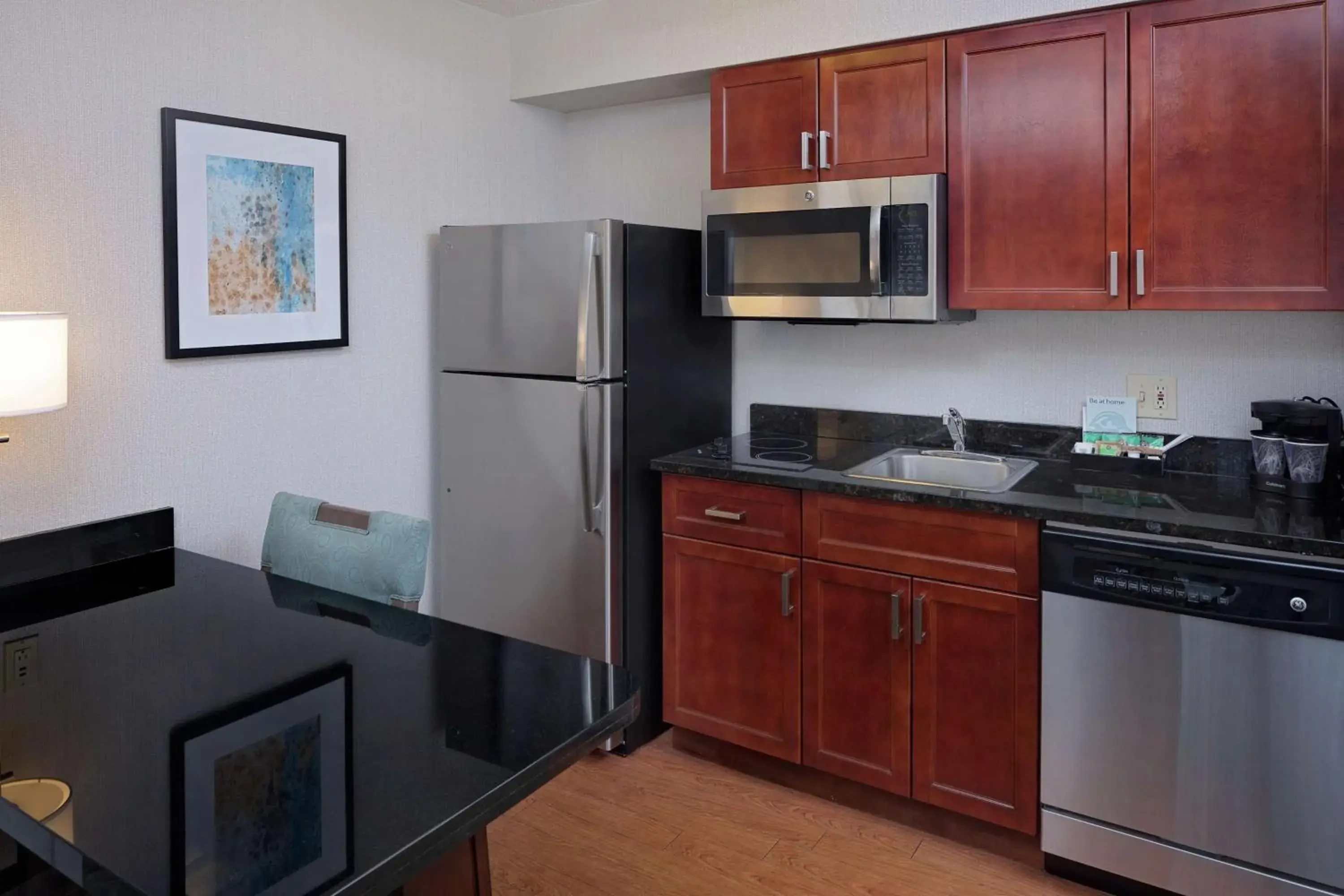 stove, Kitchen/Kitchenette in Homewood Suites by Hilton Minneapolis-Mall Of America