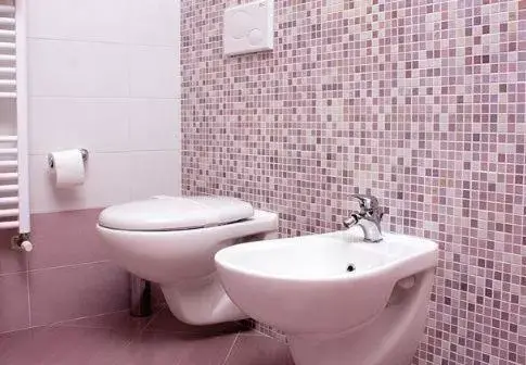 Bathroom in Hotel La Bussola