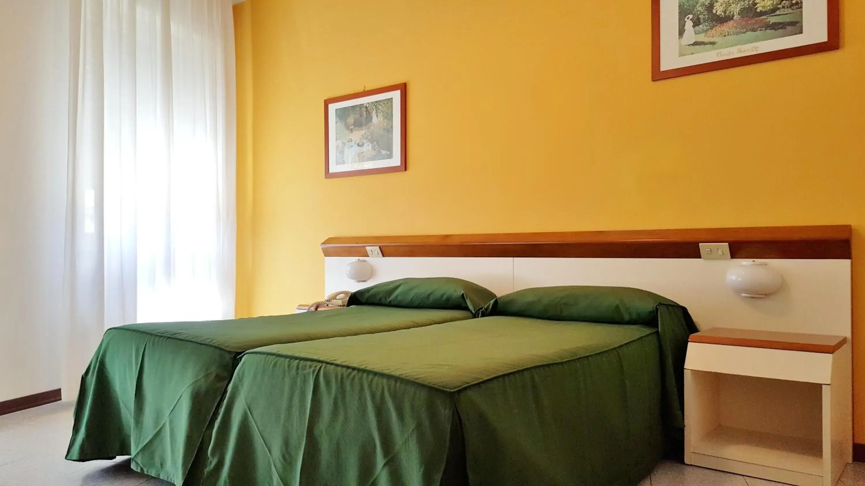 Bed in Hotel Italie et Suisse