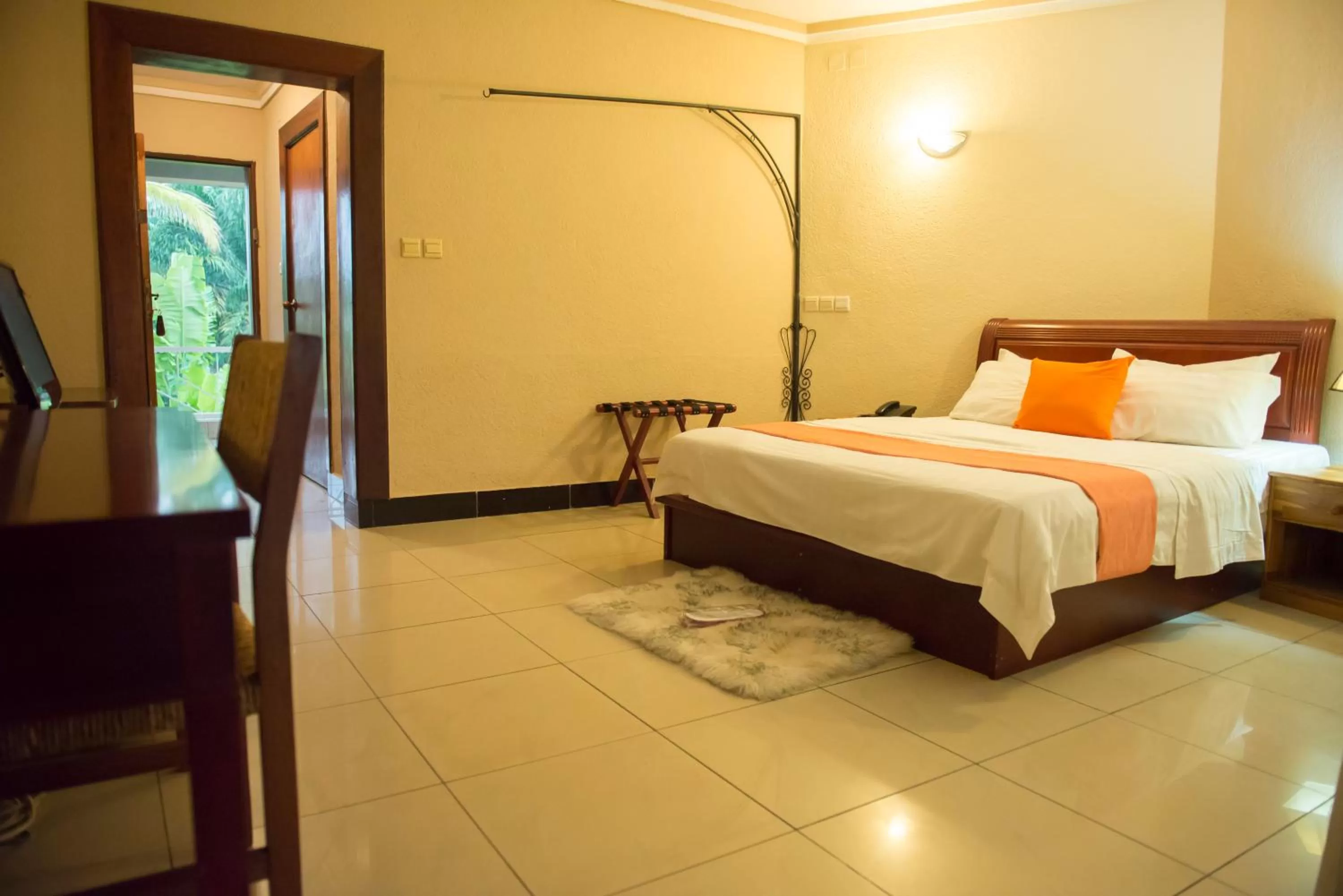 Bed in Hotel Safari Gate