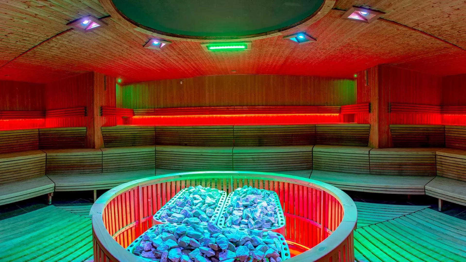 Sauna in Hotel AquaCity Riverside