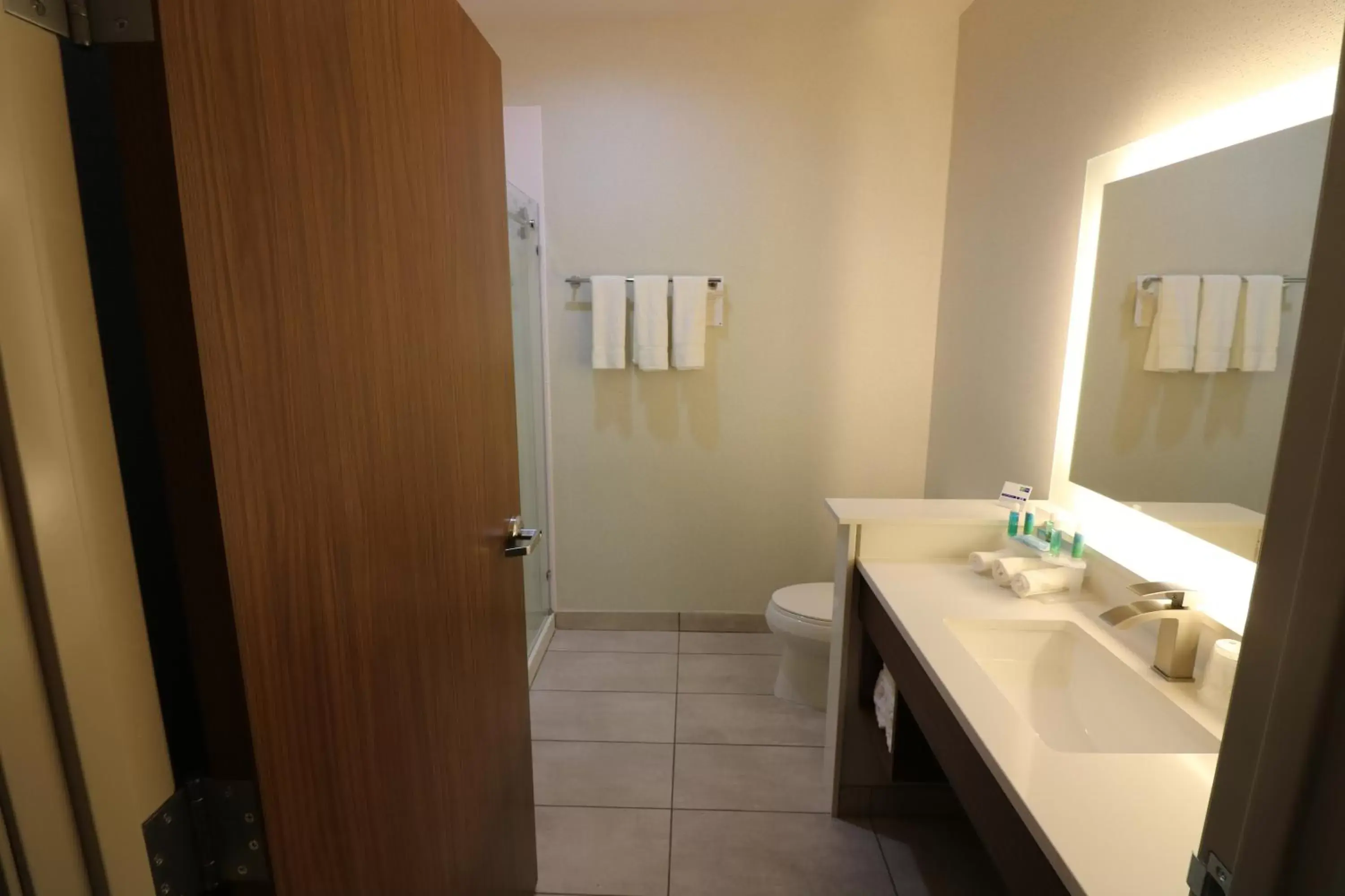 Bathroom in Holiday Inn Express & Suites - Coffeyville, an IHG Hotel