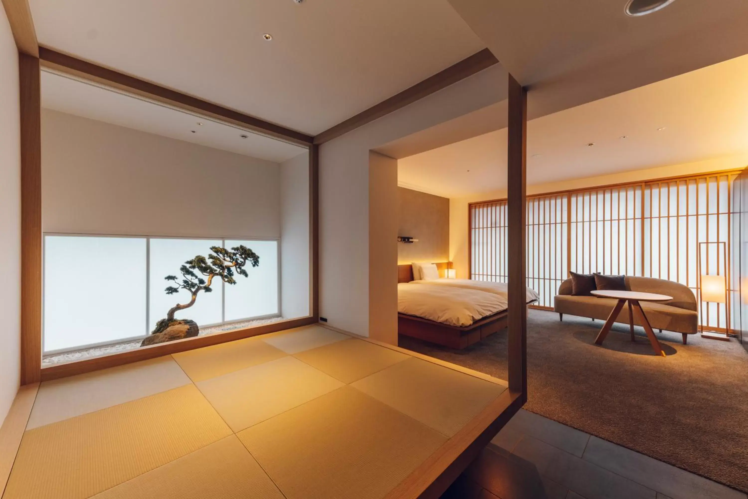 Living room, Bed in nol kyoto sanjo Living room, Bed in nol kyoto sanjo