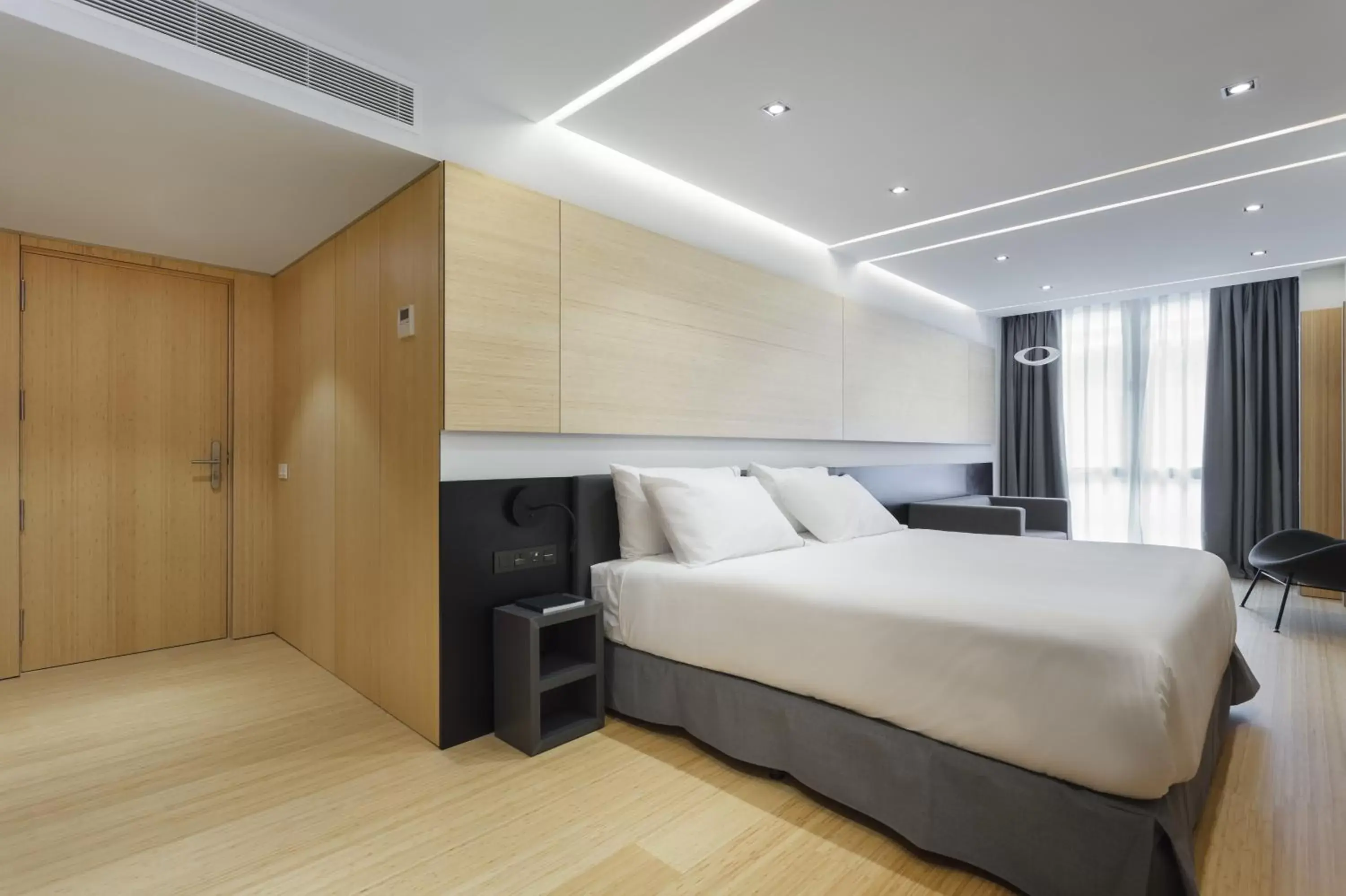 Bedroom, Bed in Exe Plaza Catalunya