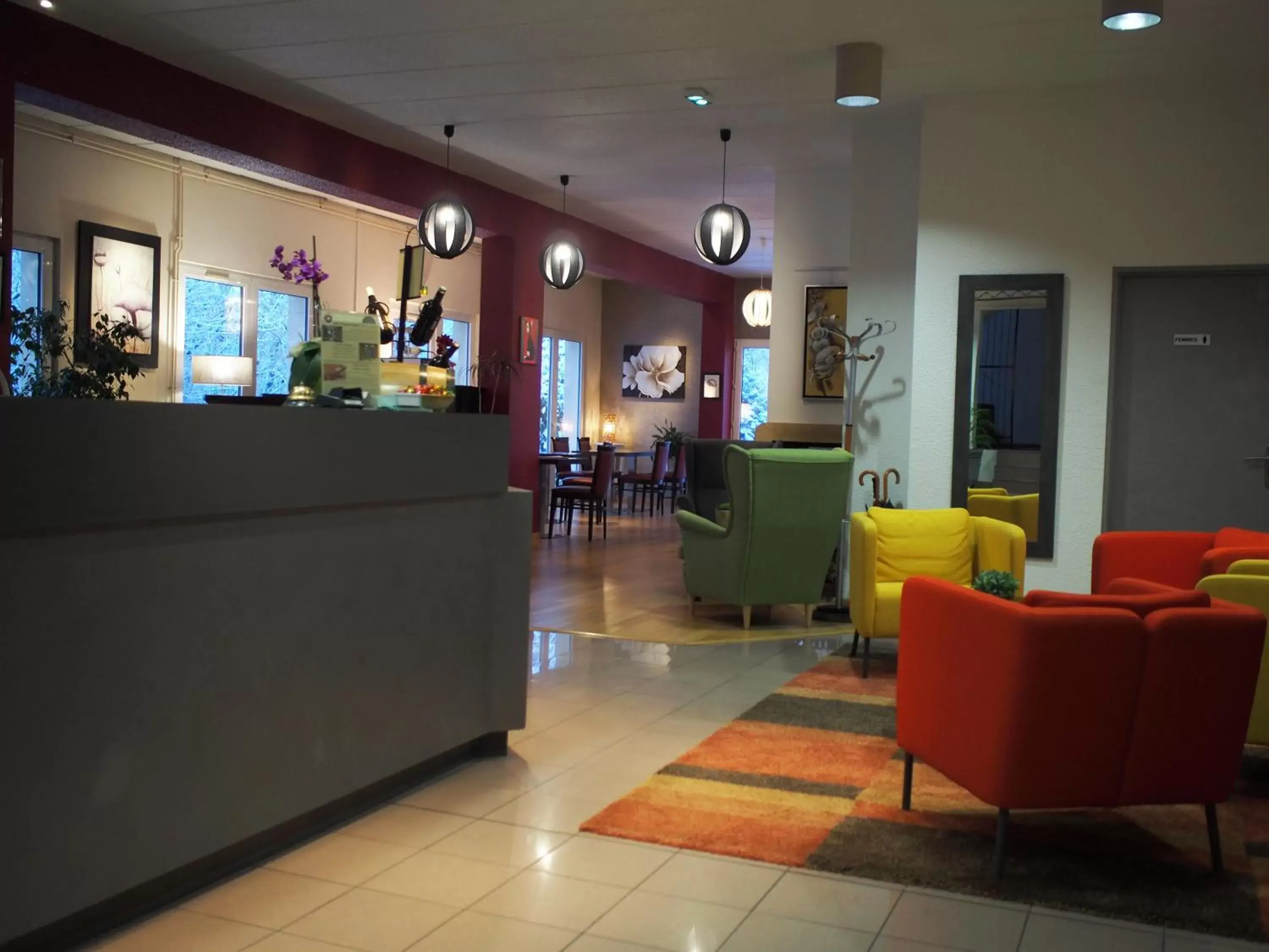Lobby or reception, Lobby/Reception in The Originals City, Hôtel Aster, Saint-Avold Nord (Inter-Hotel)