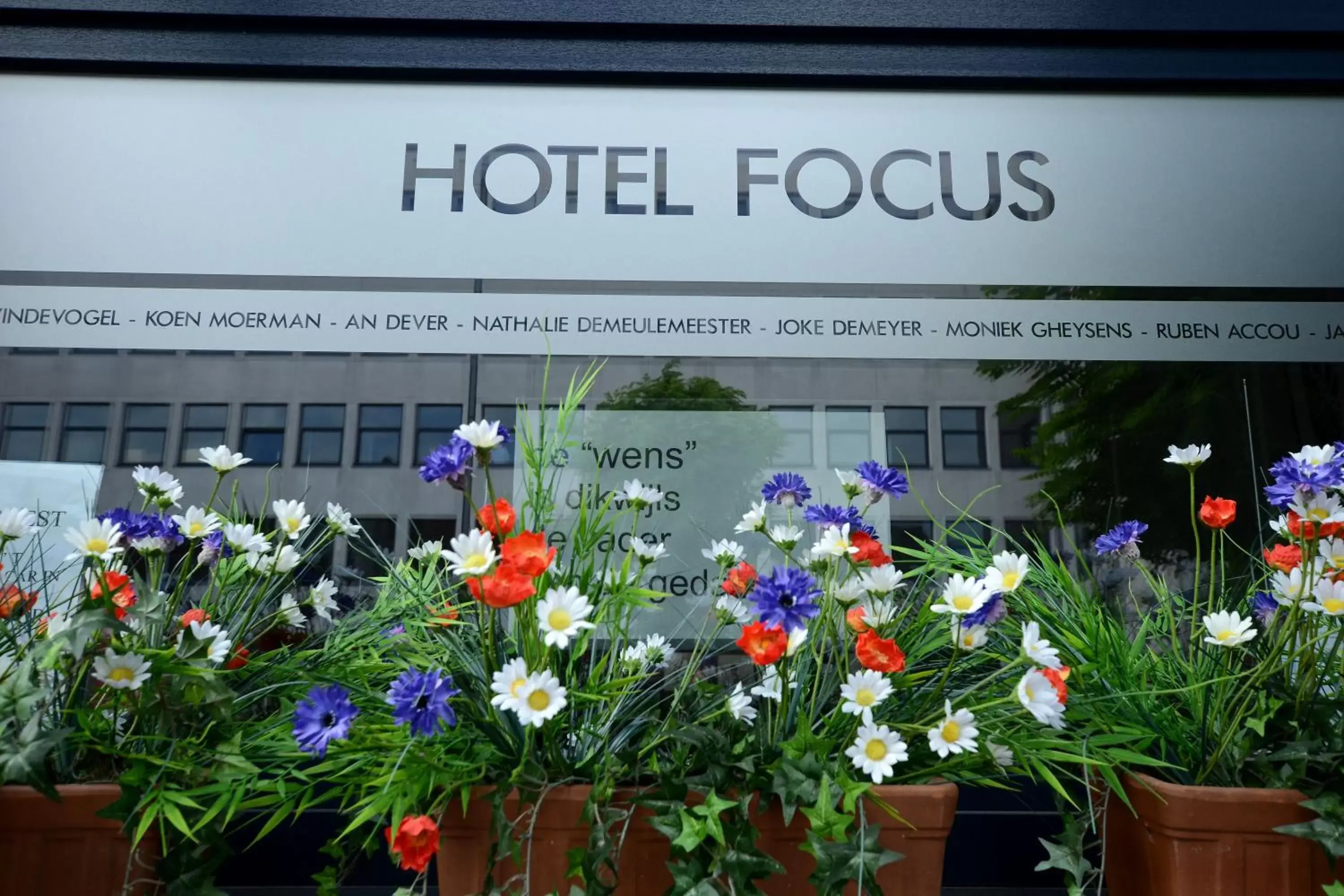 Facade/entrance in Focus Hotel