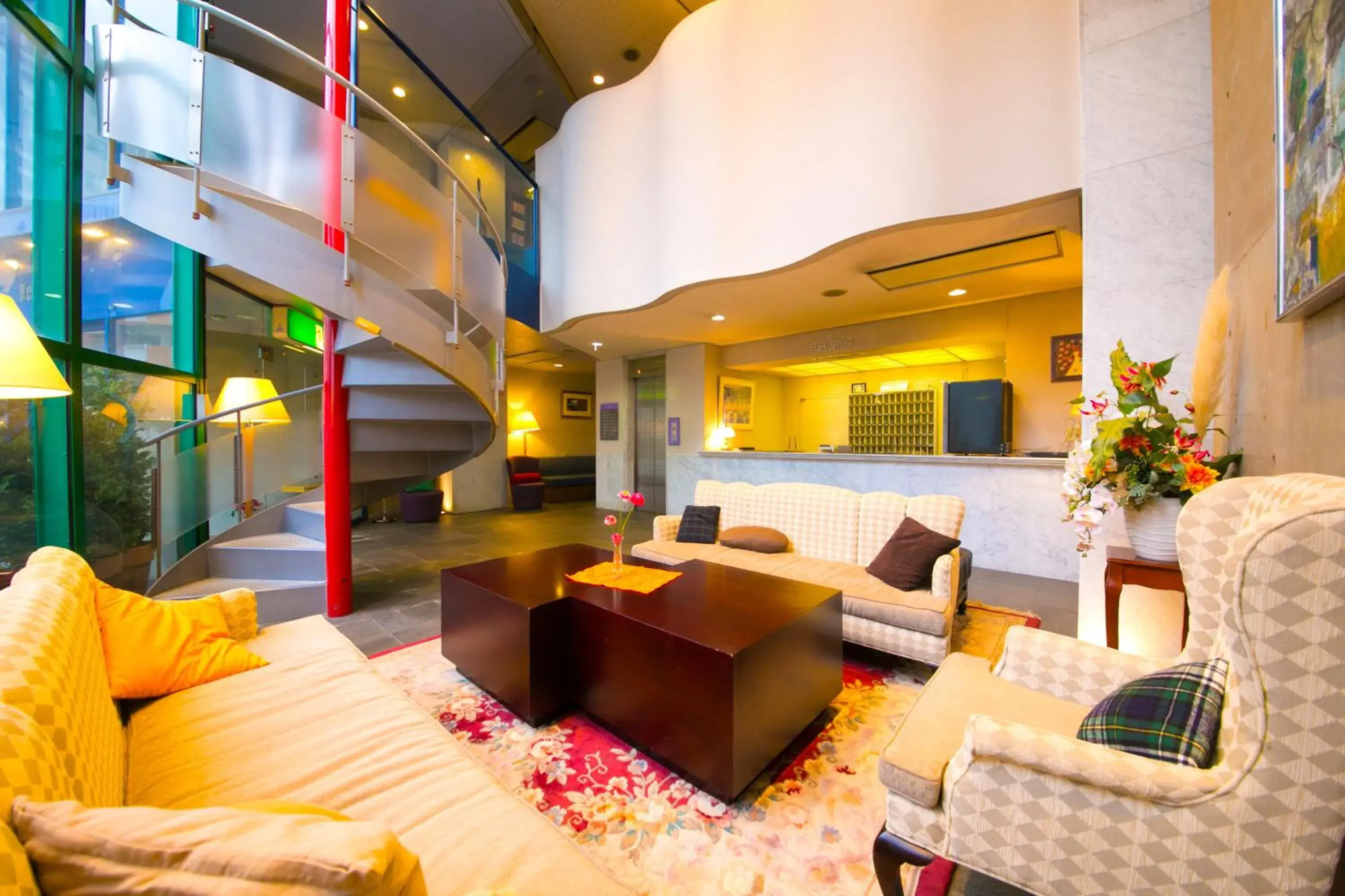 Lobby or reception in Heiwadai Hotel 5 Lobby or reception in Heiwadai Hotel 5