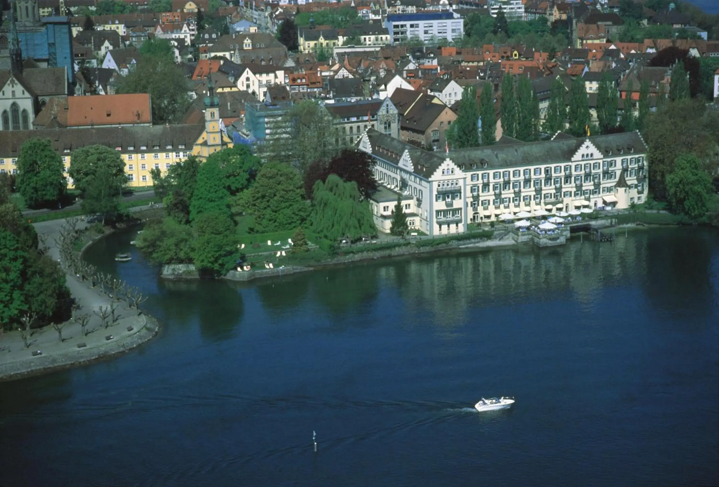 Bird's eye view, Bird's-eye View in Steigenberger Inselhotel