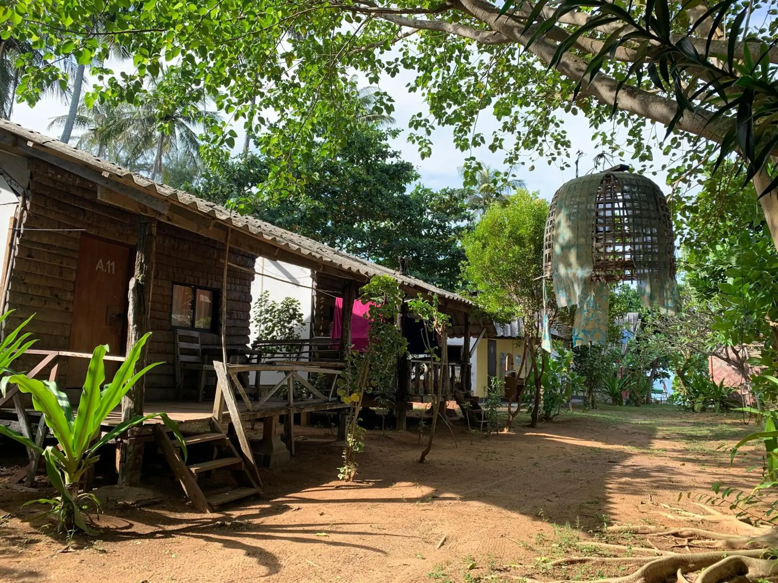 Patio in Klong Jark Bungalow (SHA Certified)