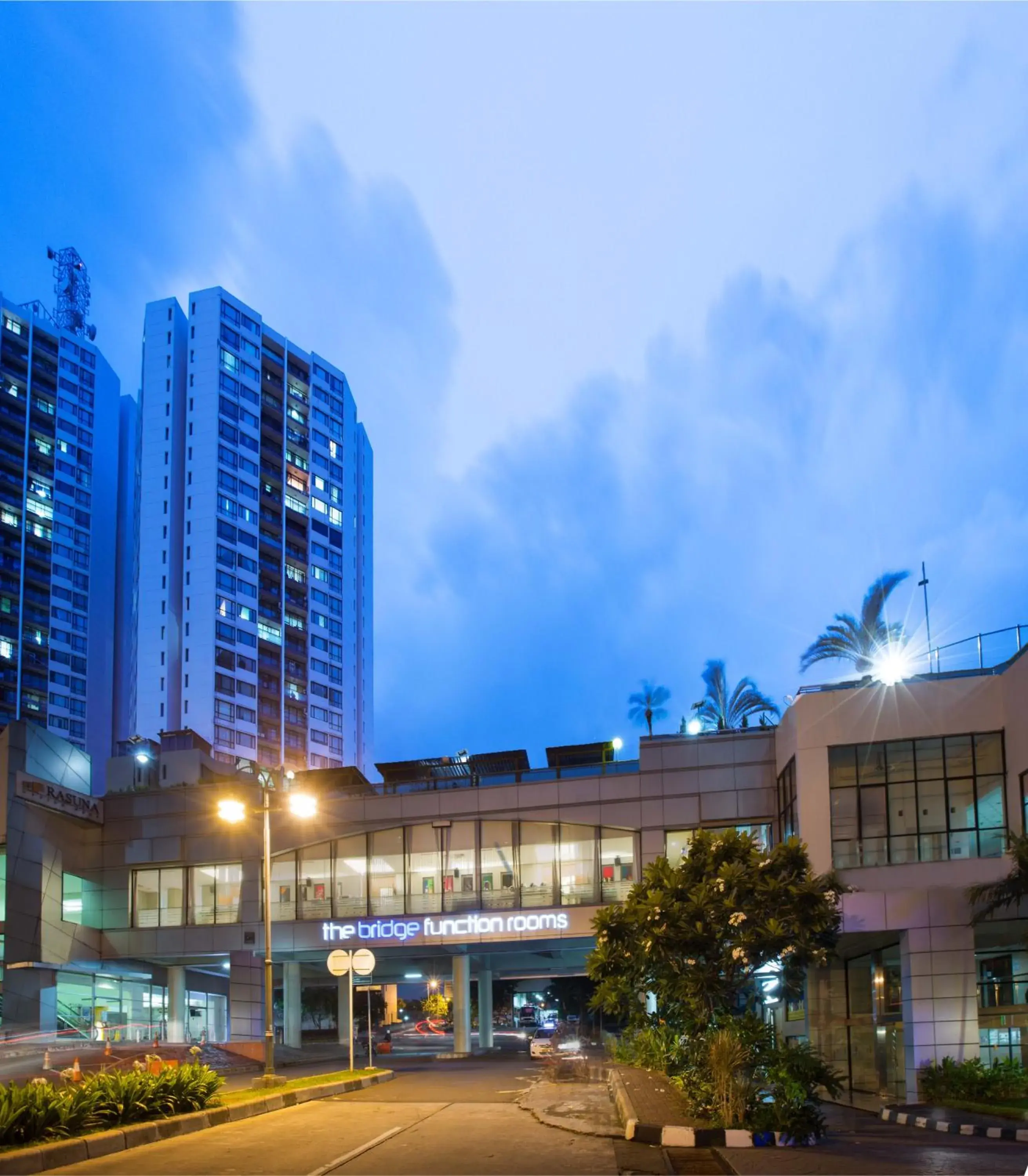 Facade/entrance, Property Building in Horison Suite Residences Rasuna Jakarta