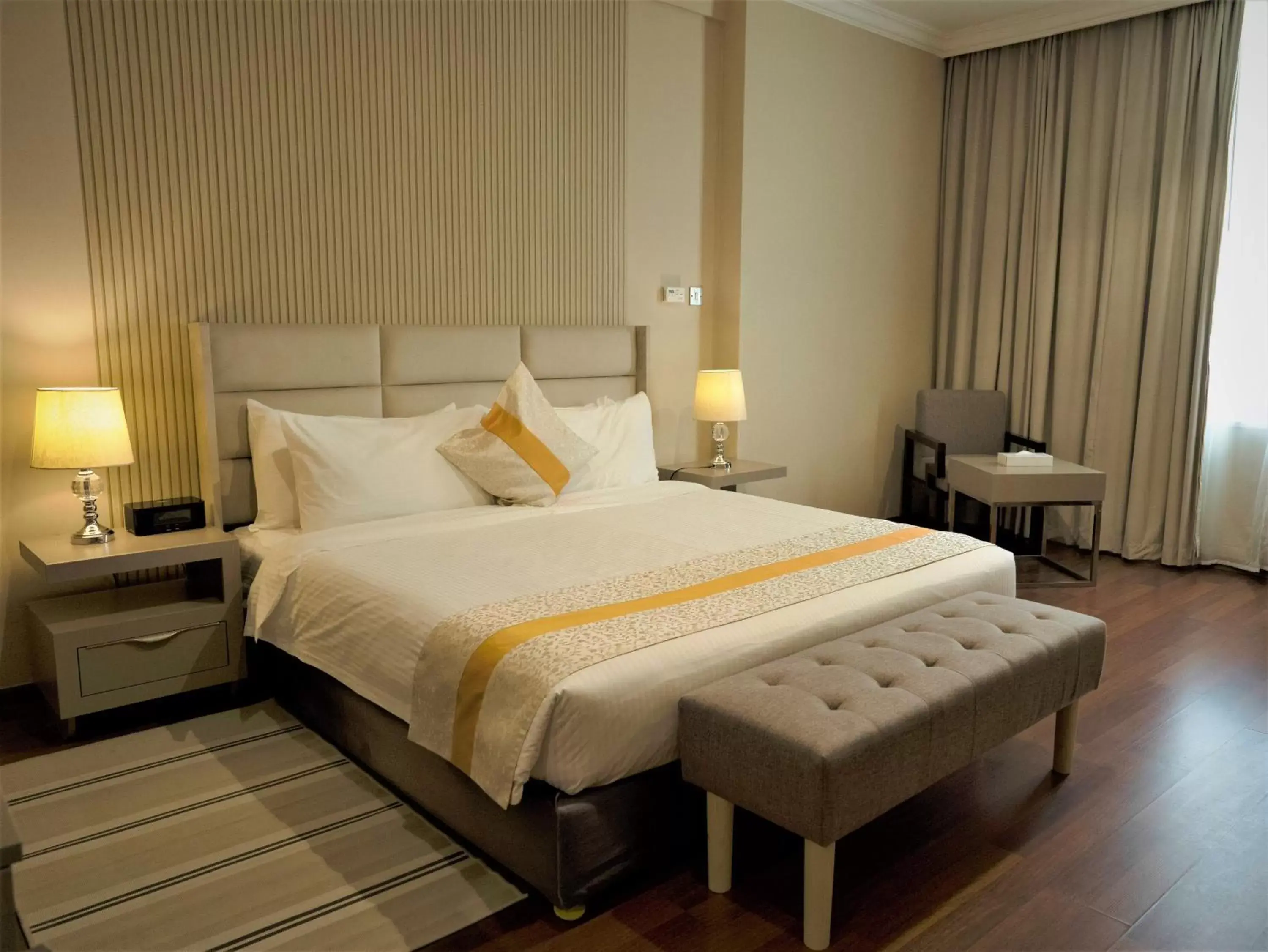 Bed in City Tower Hotel Bed in City Tower Hotel