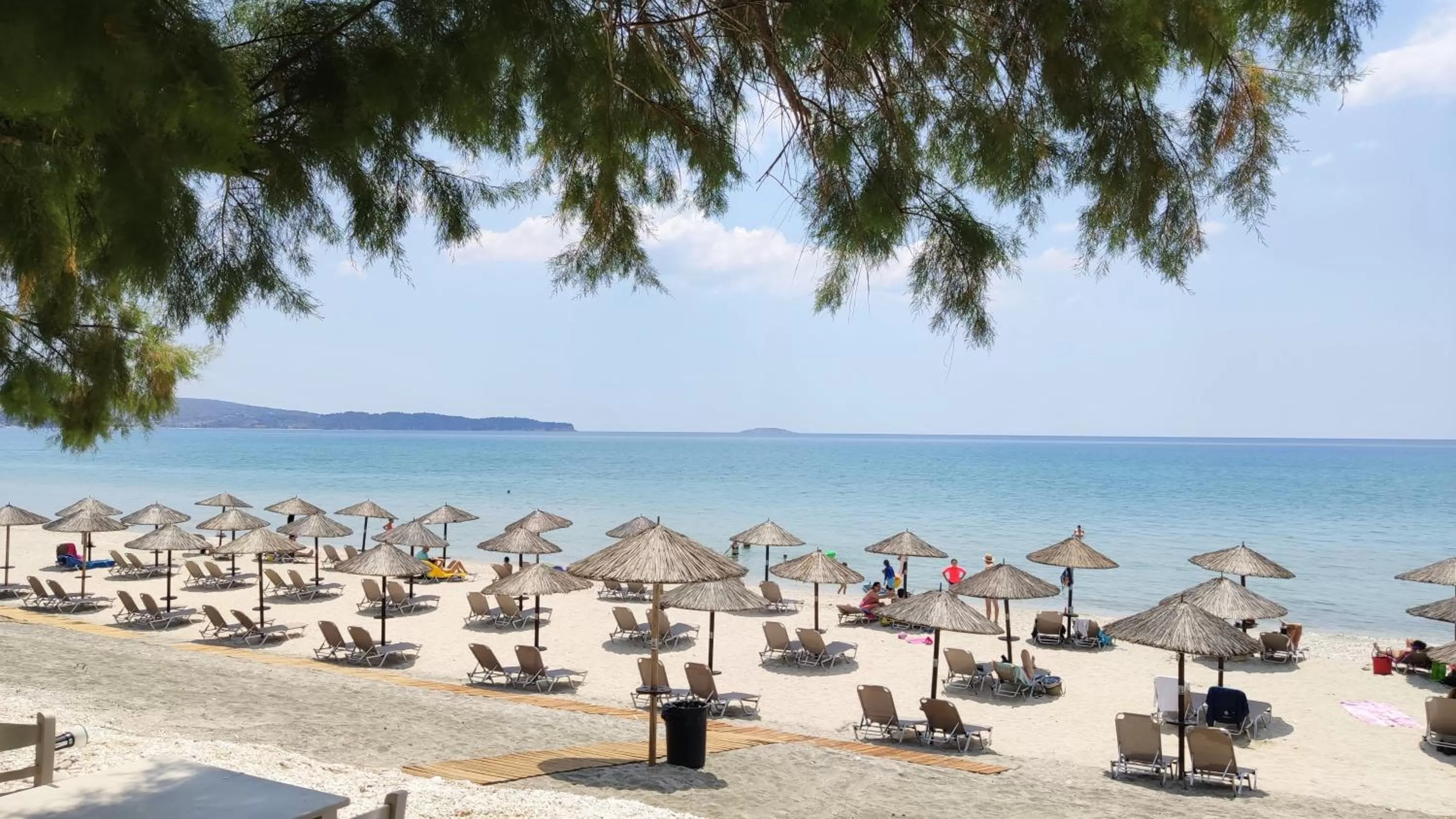 Beach in Thassos Hotel Grand Beach