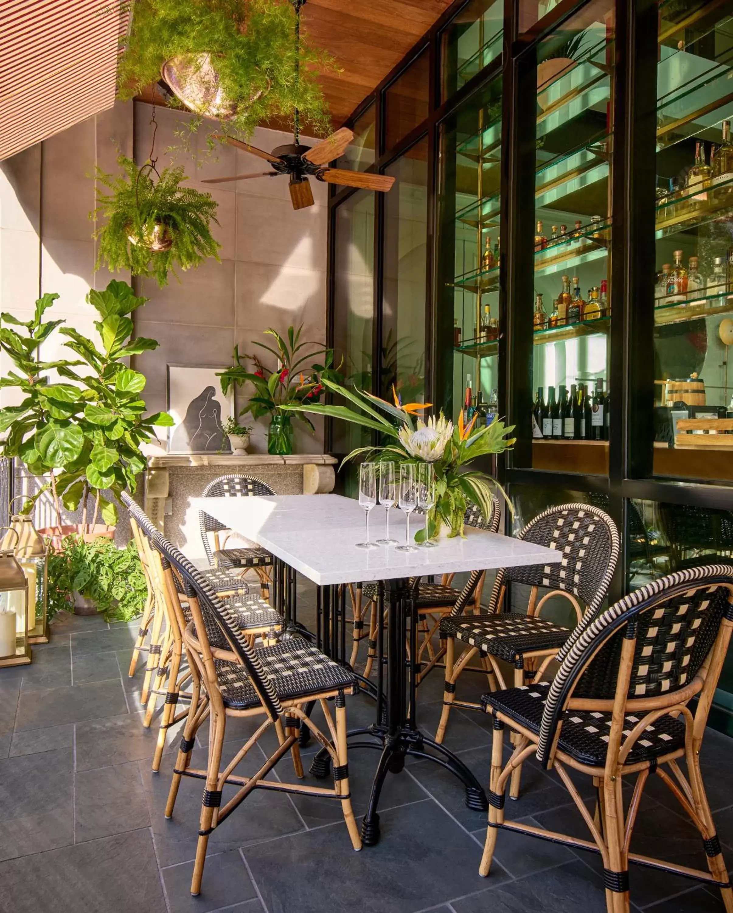 Dining area in Virgin Hotels New Orleans