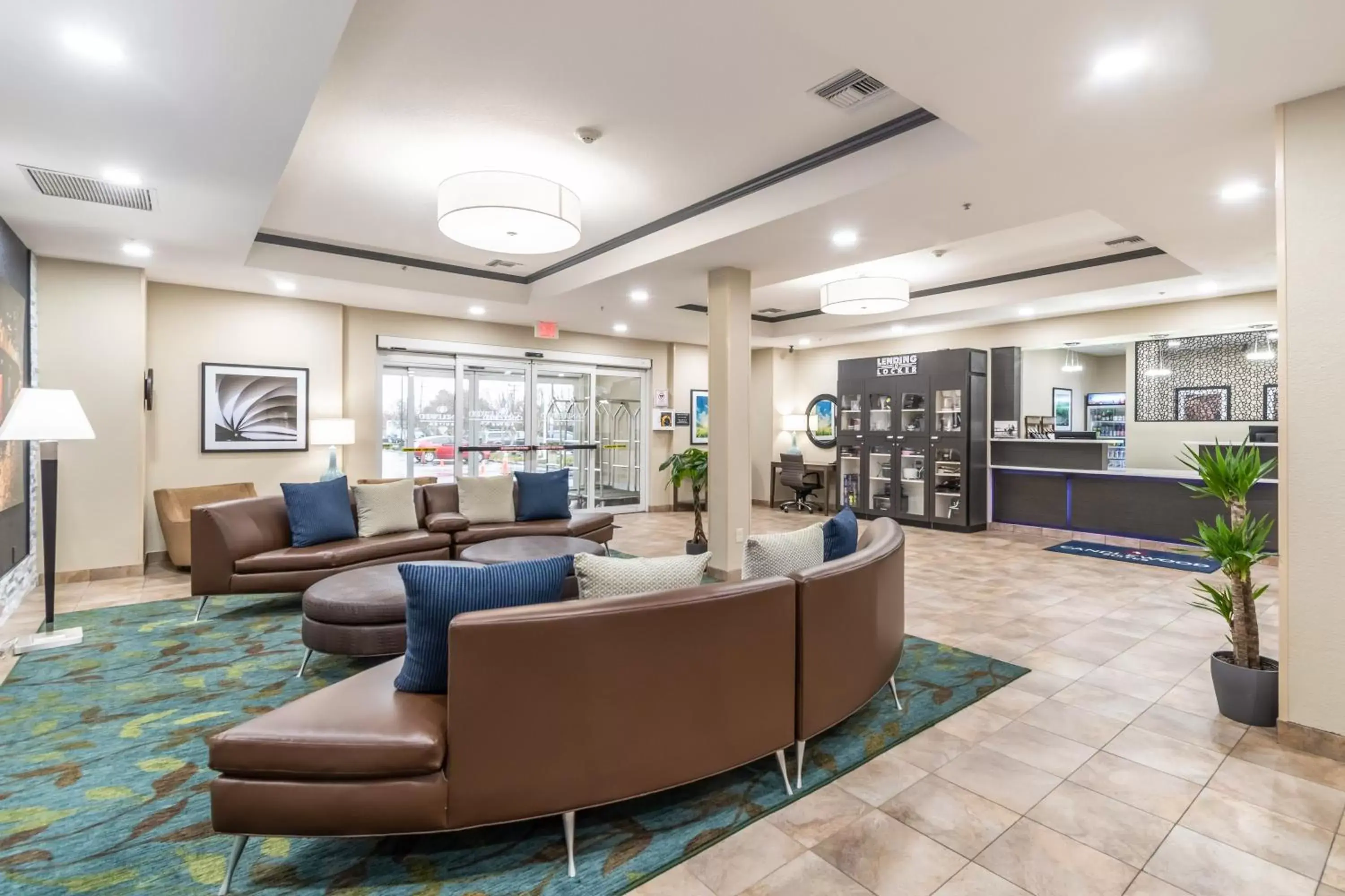 Lobby or reception, Lobby/Reception in Candlewood Suites Portland Airport, an IHG Hotel