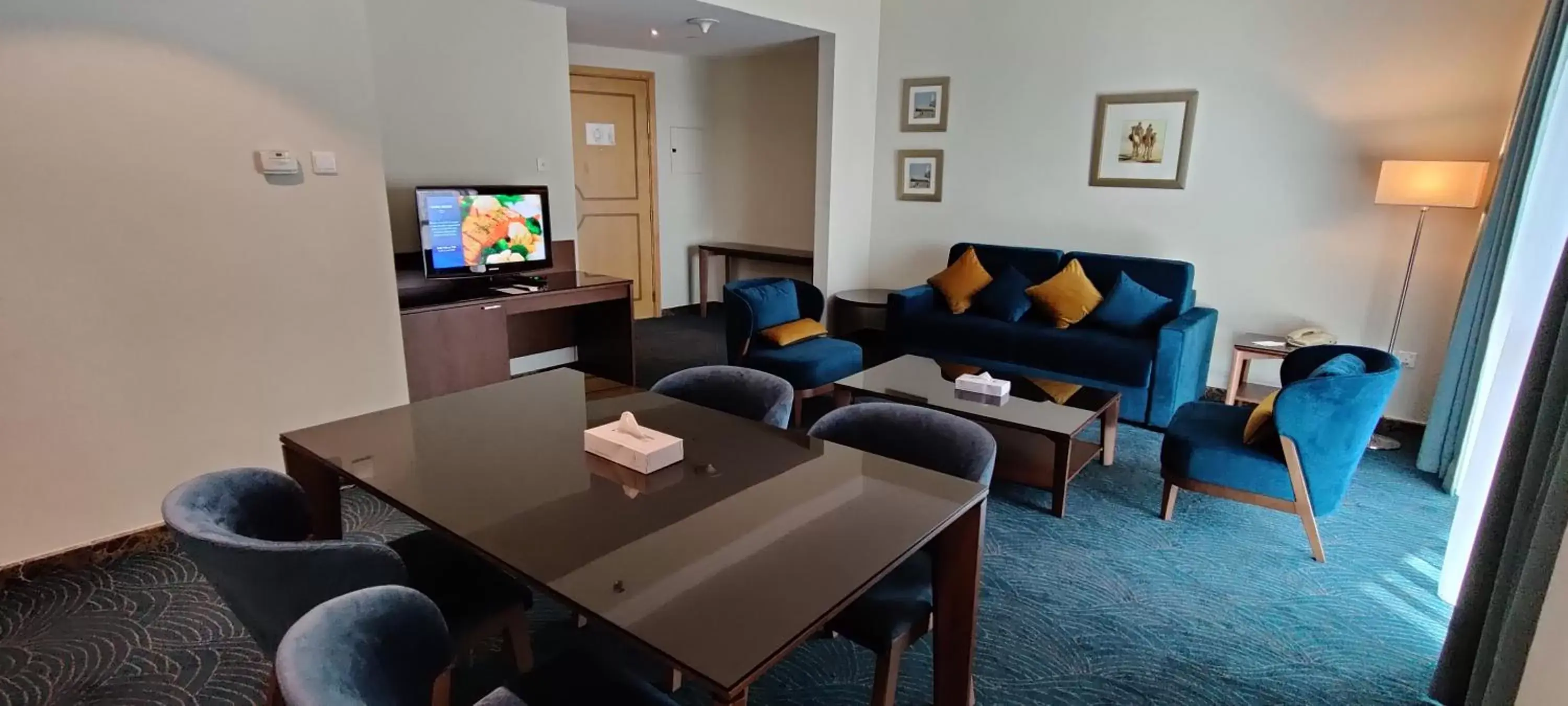 Living room in City Seasons Hotel Dubai