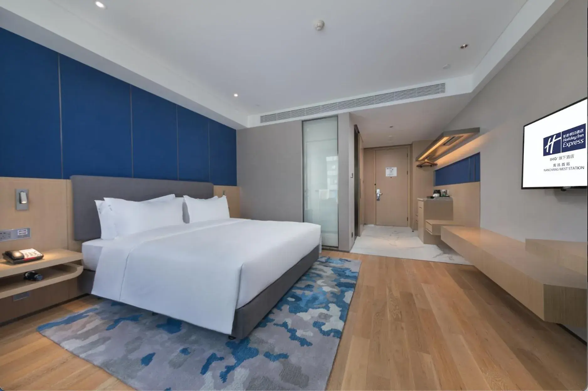 Bed in Holiday Inn Express Nanchang Bayi Square