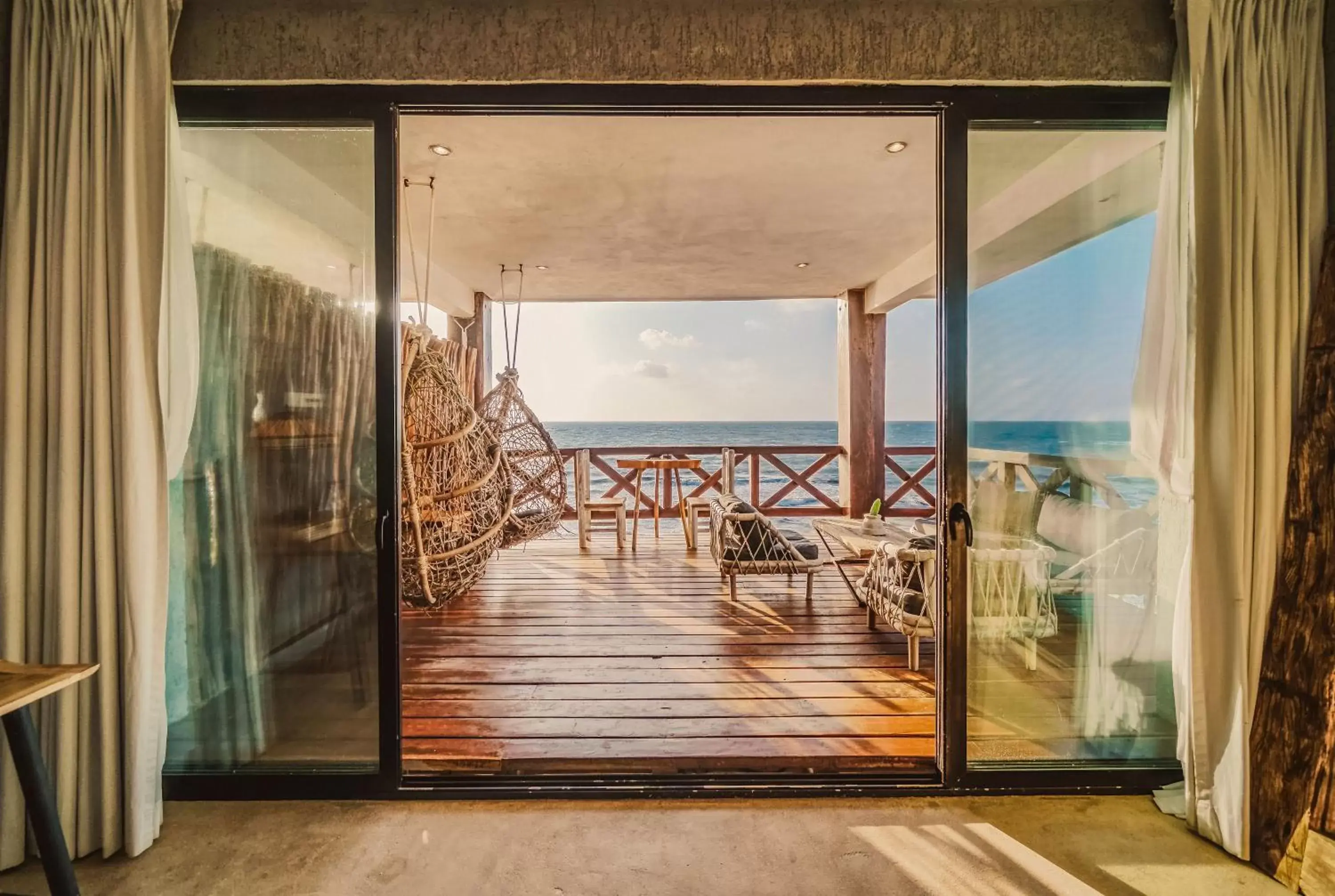 Balcony/Terrace in Hotelito Azul