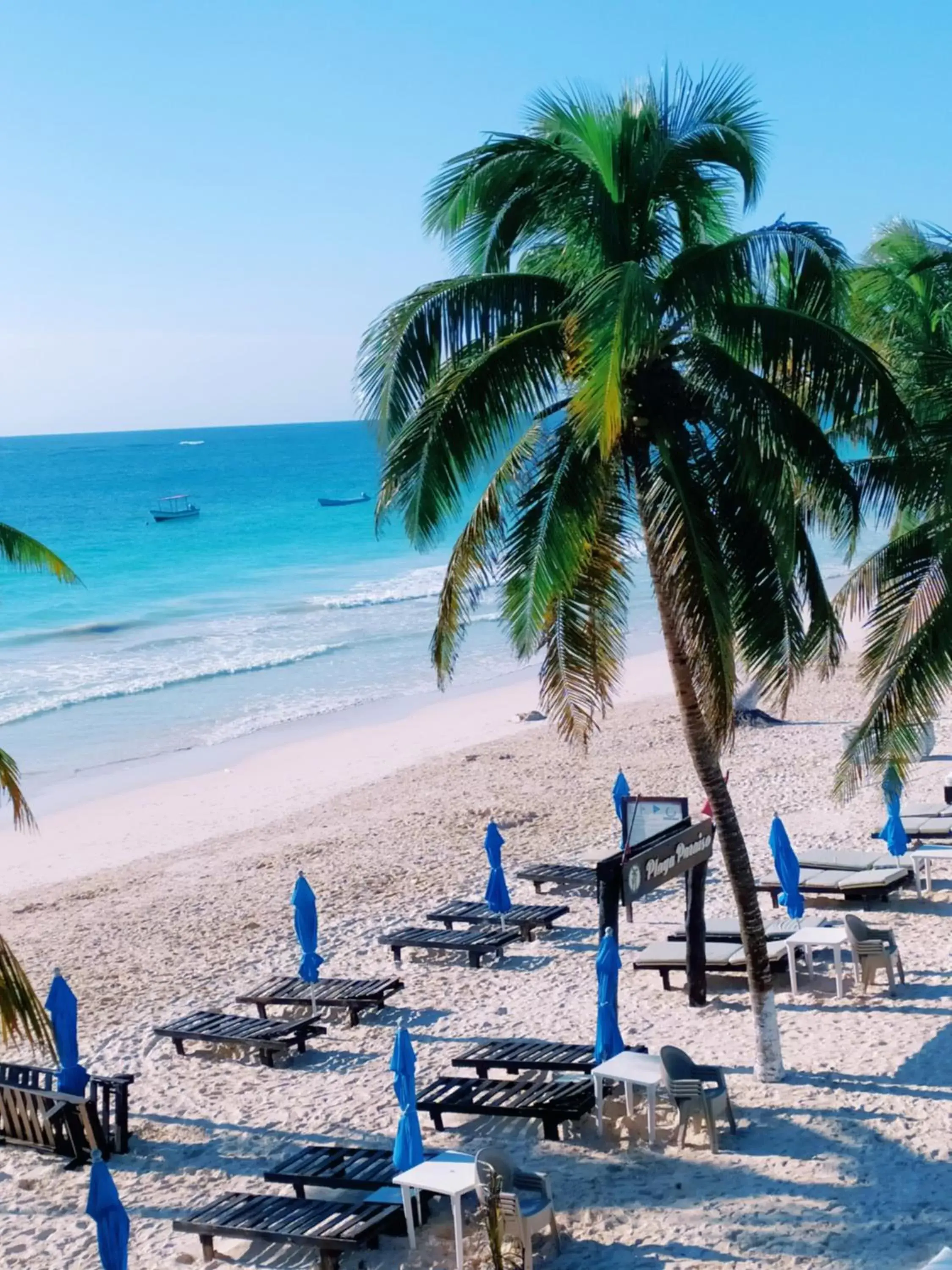 Beach in El Paraiso Hotel Tulum