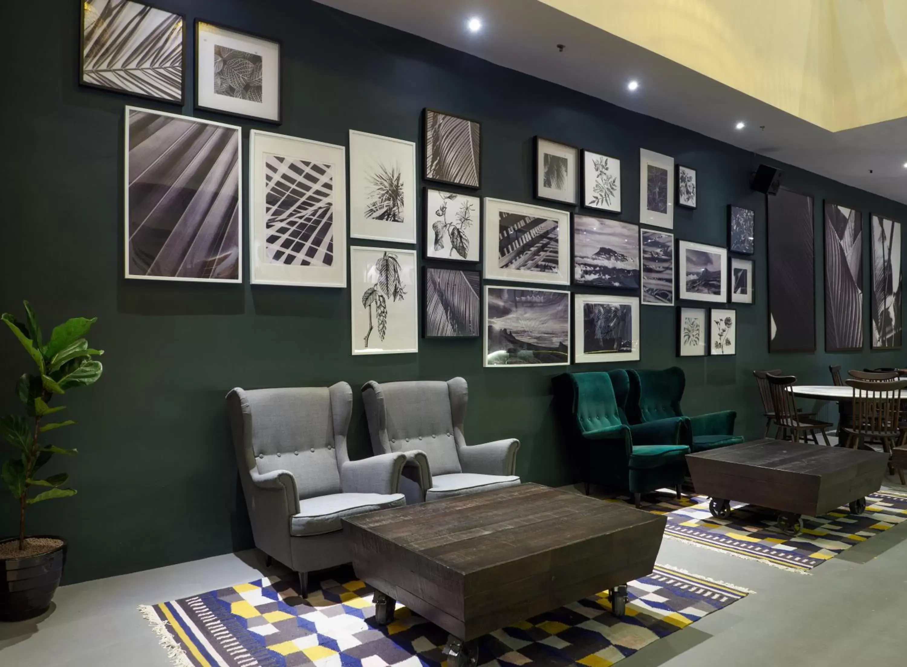 Lounge or bar, Lobby/Reception in Tune Hotel - 1Borneo Kota Kinabalu
