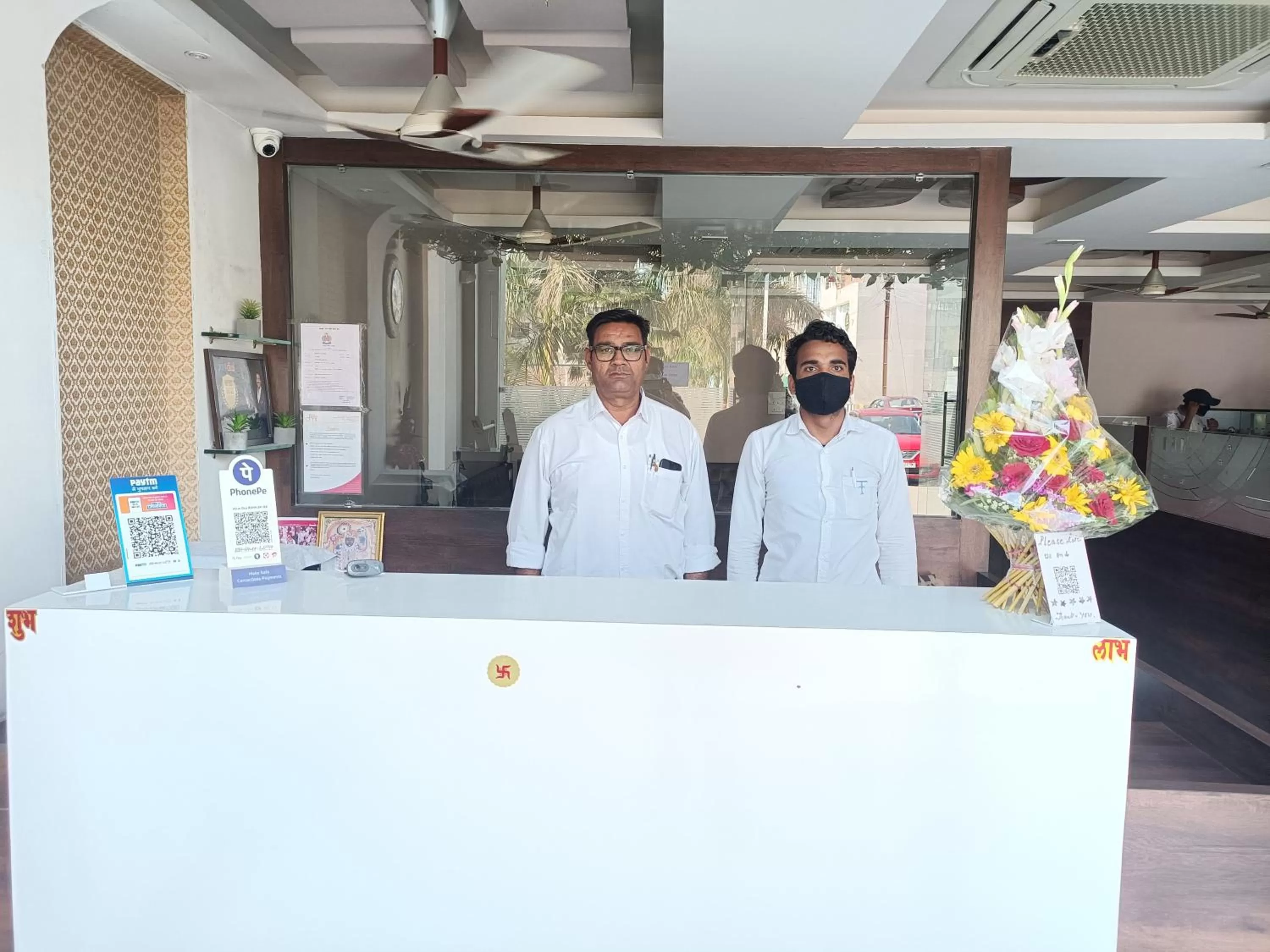 Lobby or reception in The Tripti Hotel & Banquets