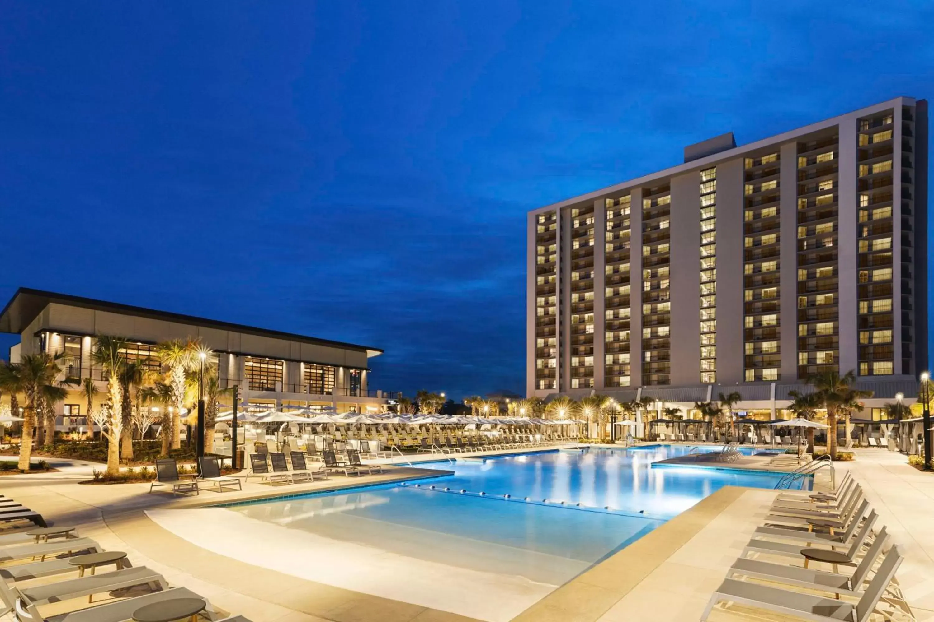 Pool view, Swimming Pool in Embassy Suites by Hilton Myrtle Beach Oceanfront Resort