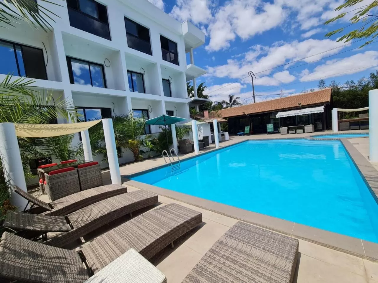 Open Air Bath in Ikopa Hôtel Madagascar