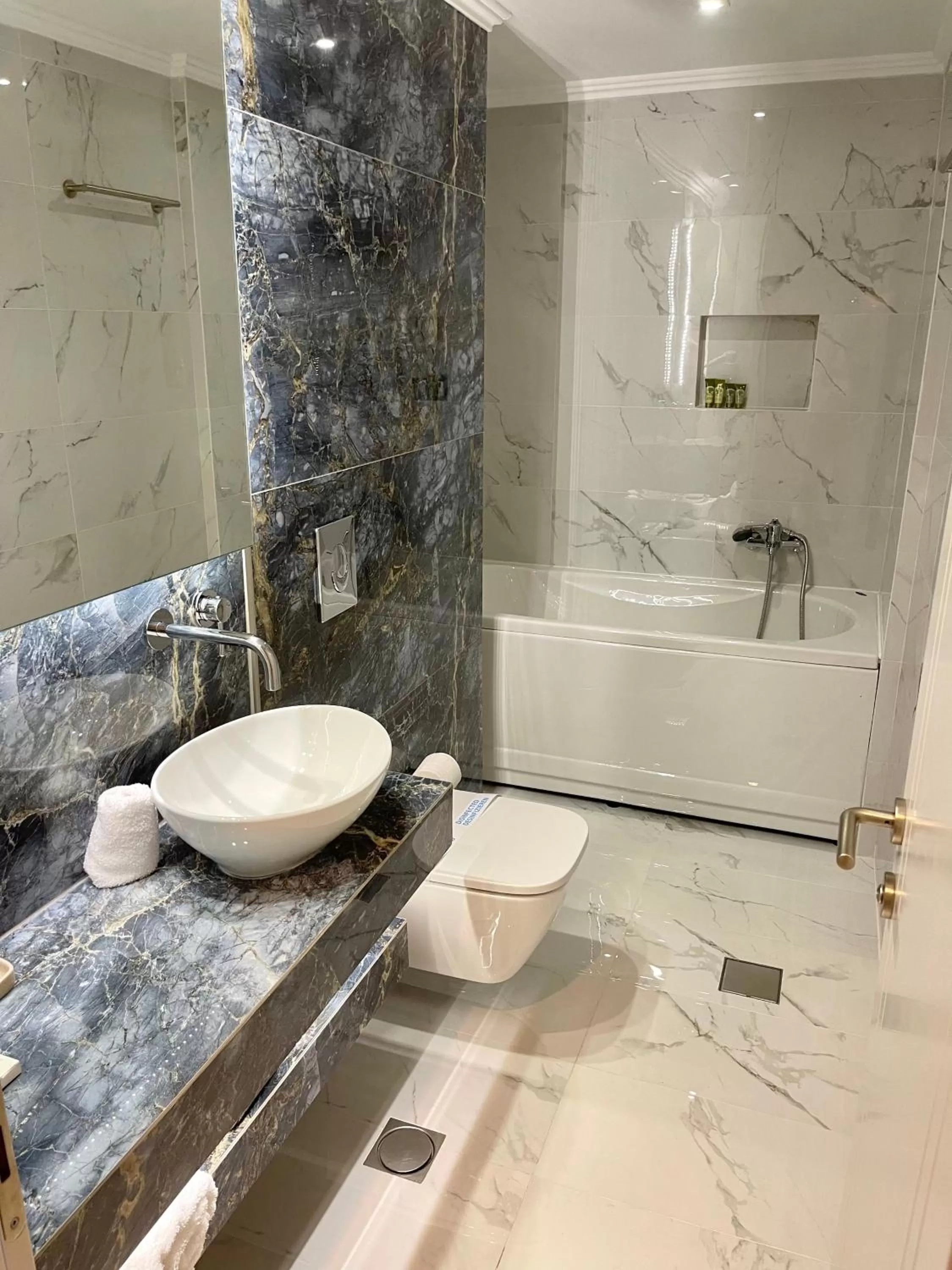 Toilet in Aesthesis Arxontiko Luxury Rooms