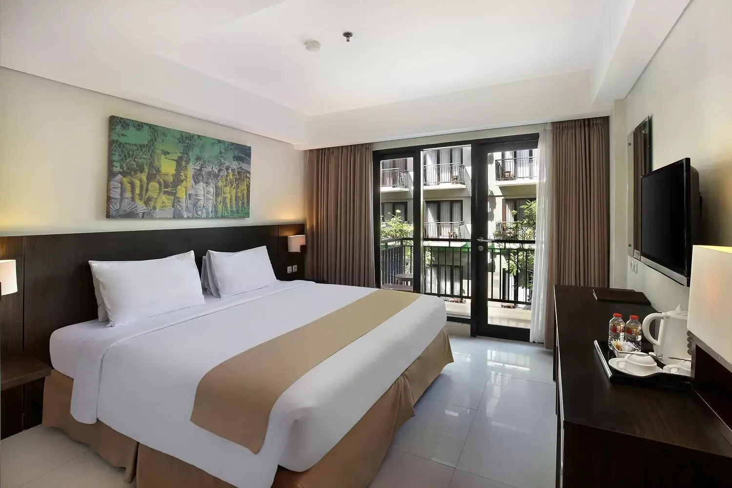 Photo of the whole room, Bed in Rofa Kuta Hotel - CHSE Certified Photo of the whole room, Bed in Rofa Kuta Hotel - CHSE Certified