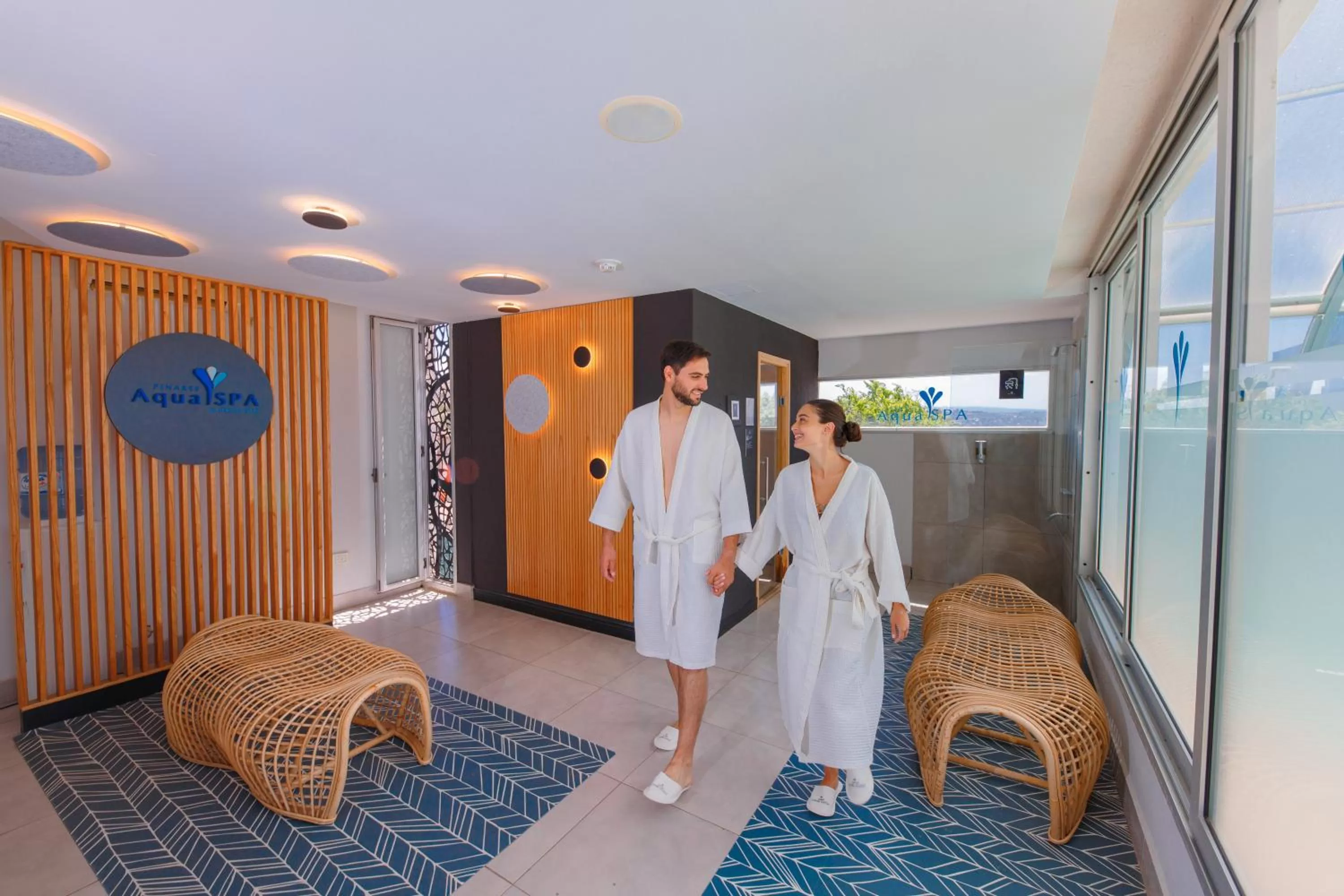 Sauna in Pinares Panorama Suites, Spa & Convention Center