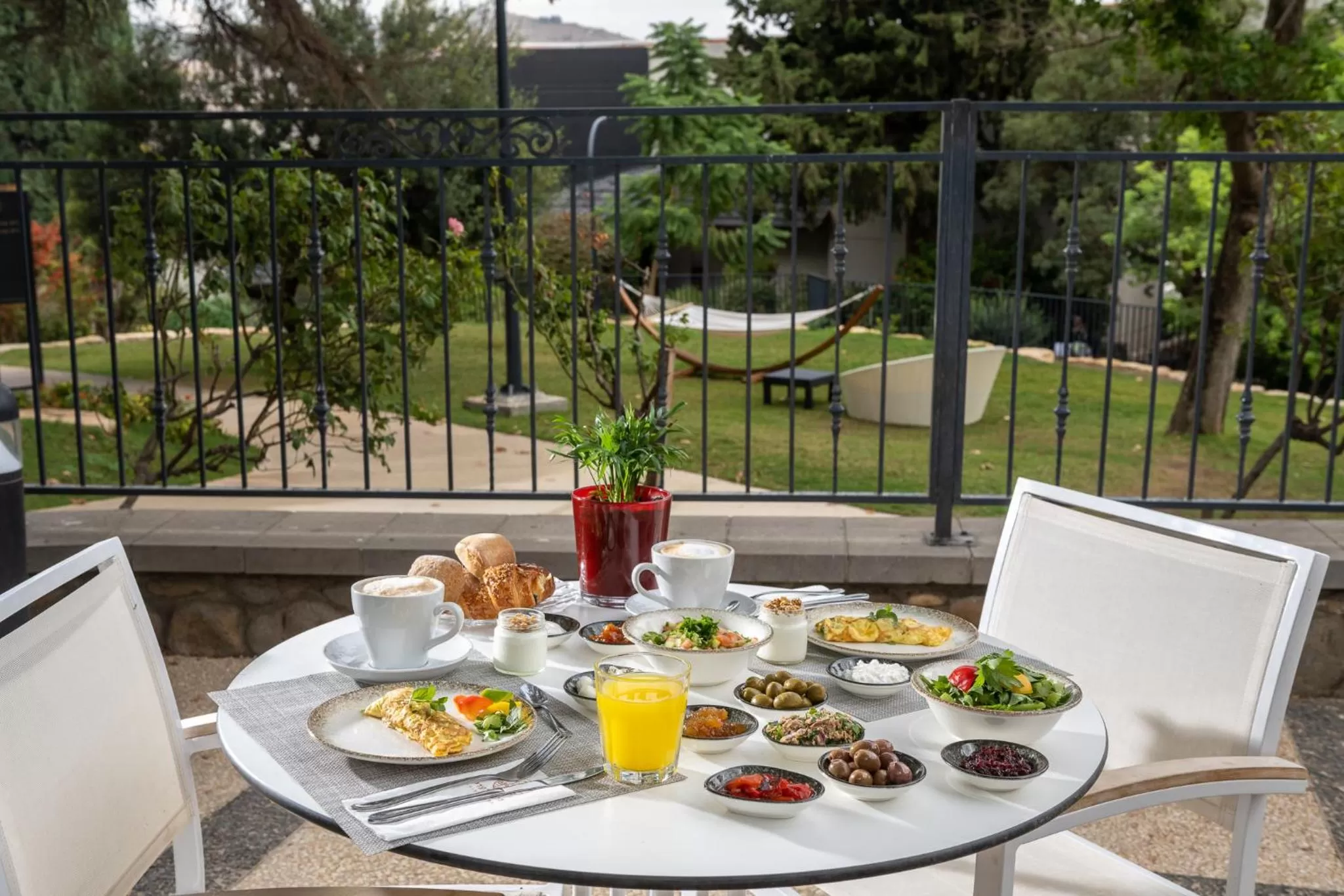 Breakfast in Kfar Giladi Hotel