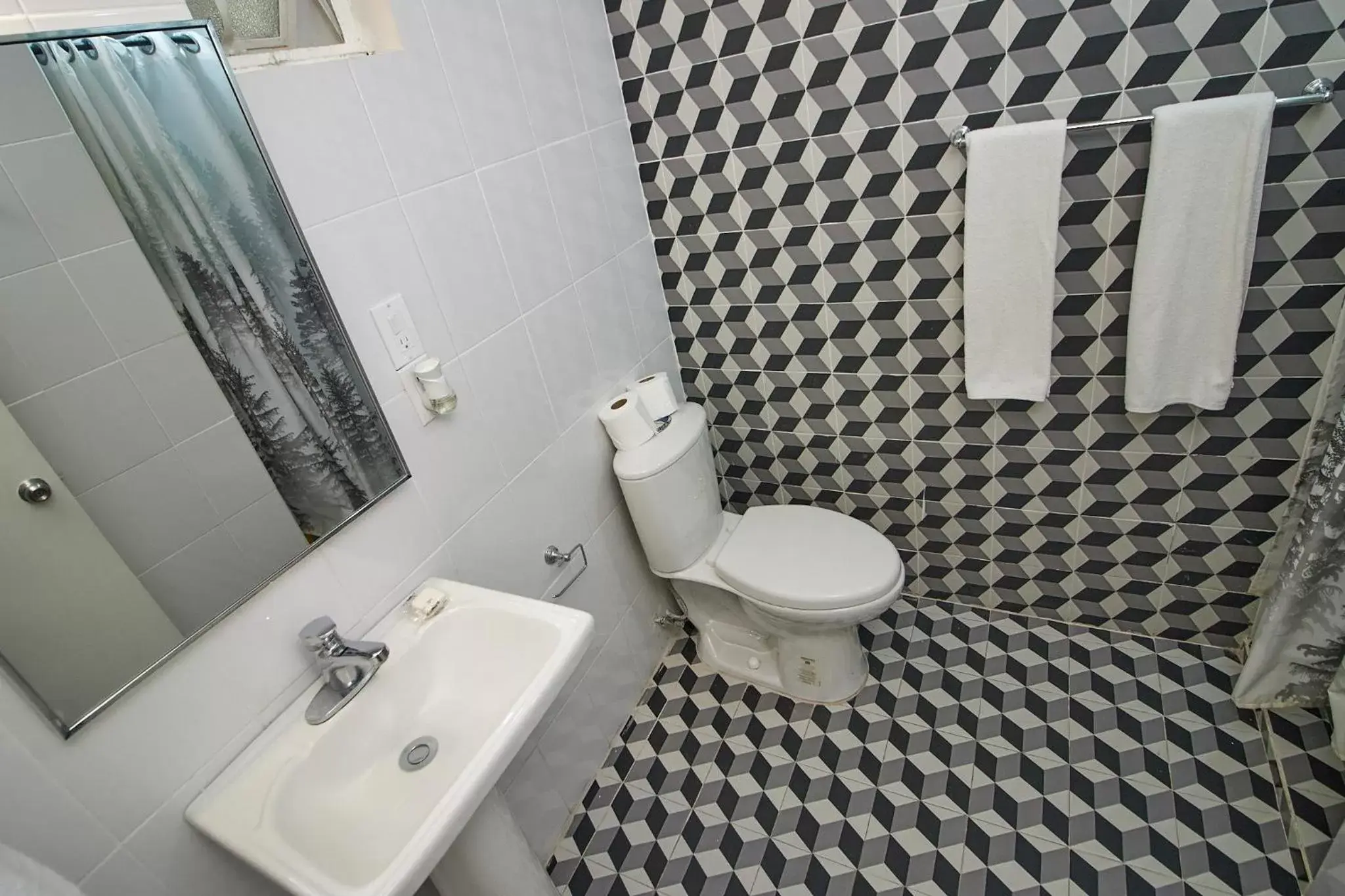 Bathroom in Hotel Casa Ceci Inn