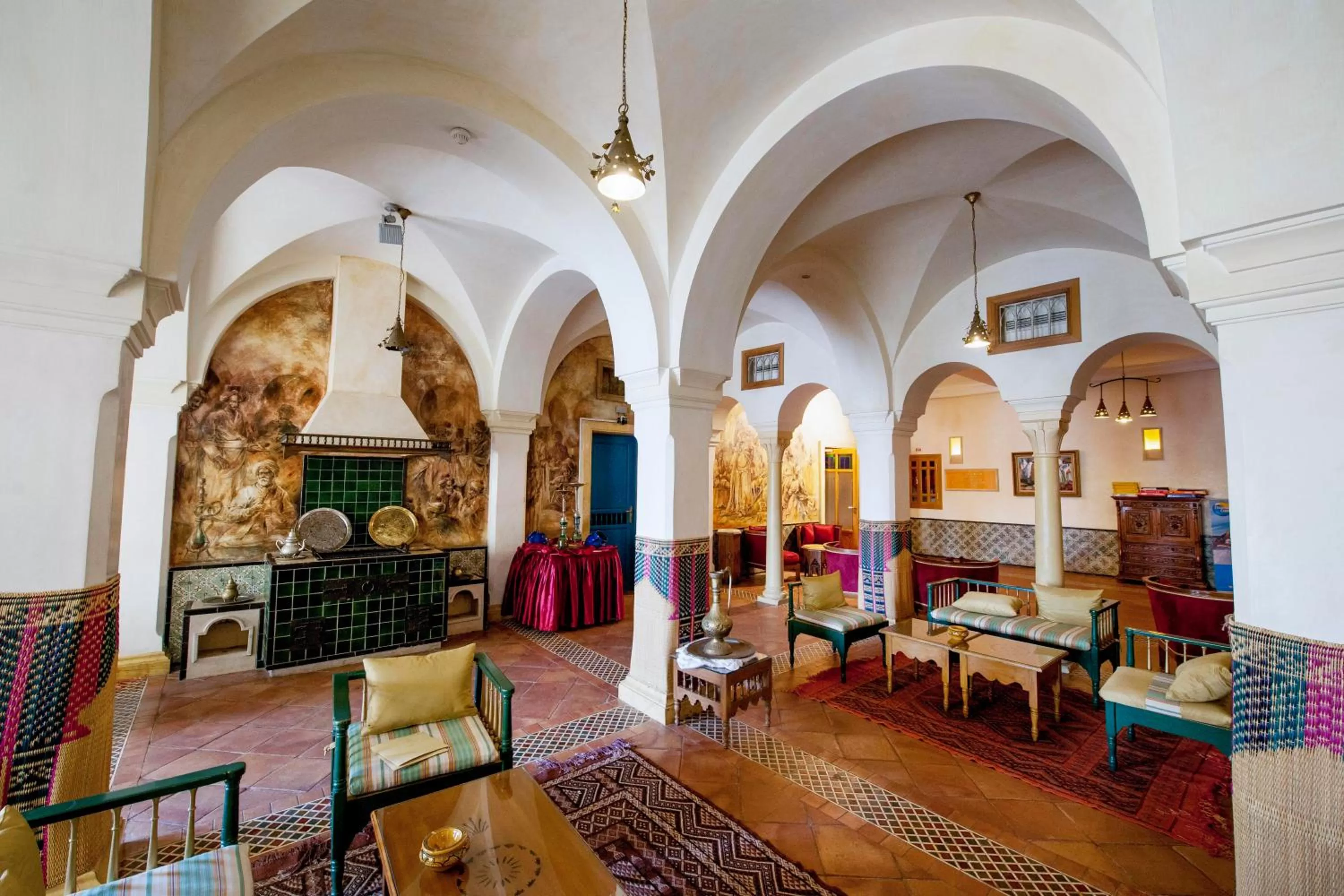 Lobby or reception in Medina Belisaire And Thalasso