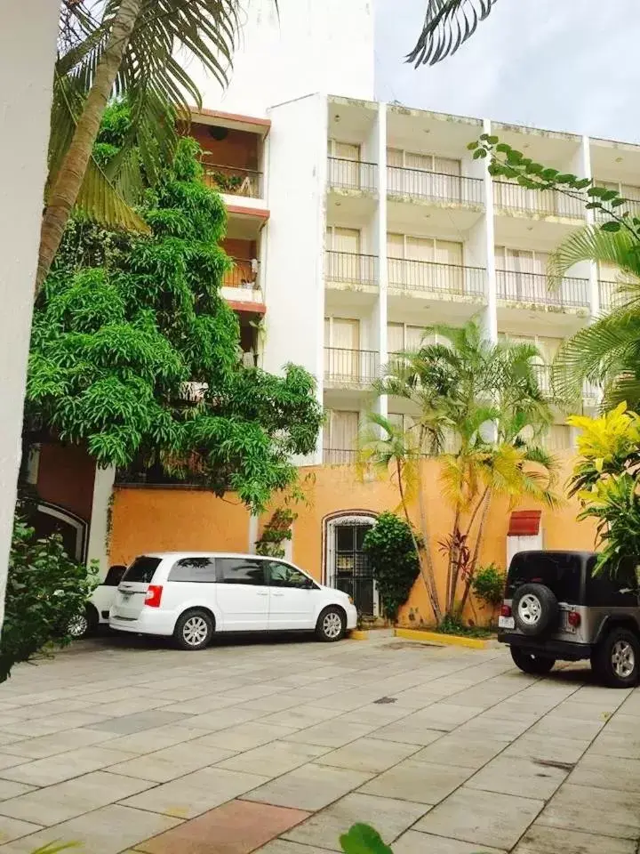 Property Building in Hotel Flamingos Colima