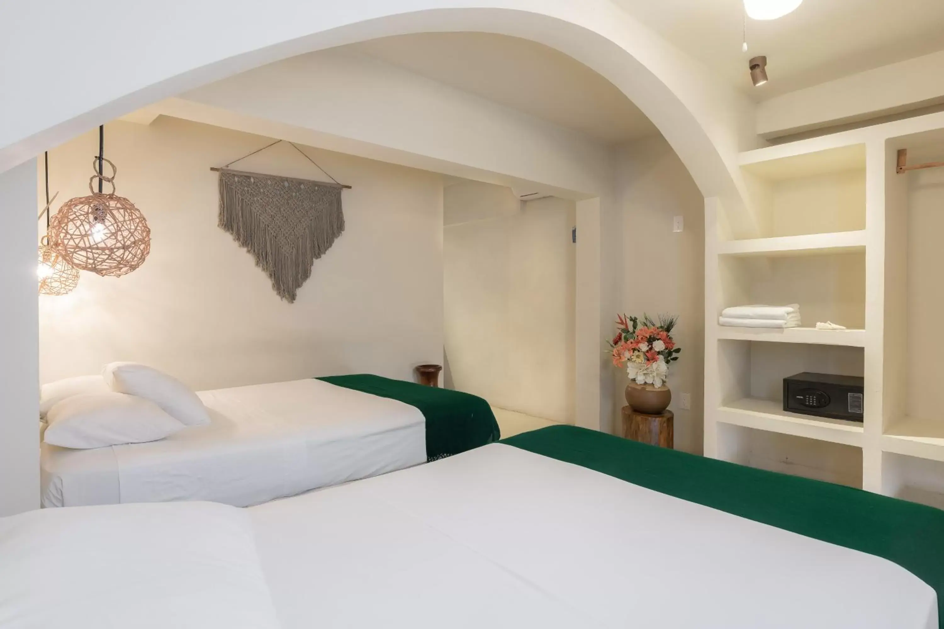 Bed in Isabella Boutique Hotel