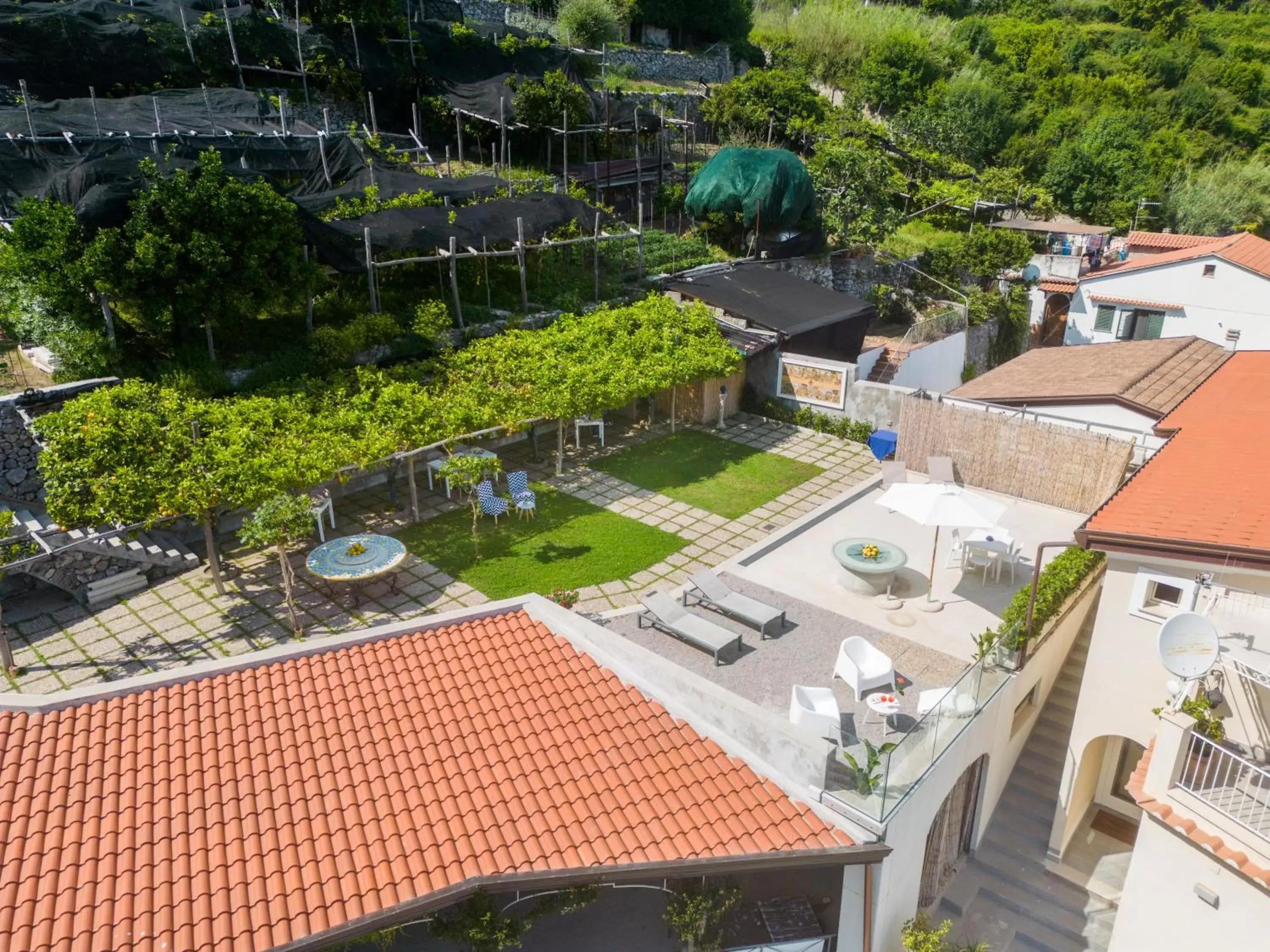 Property building, Bird's-eye View in Residenza Al Pesce D'Oro