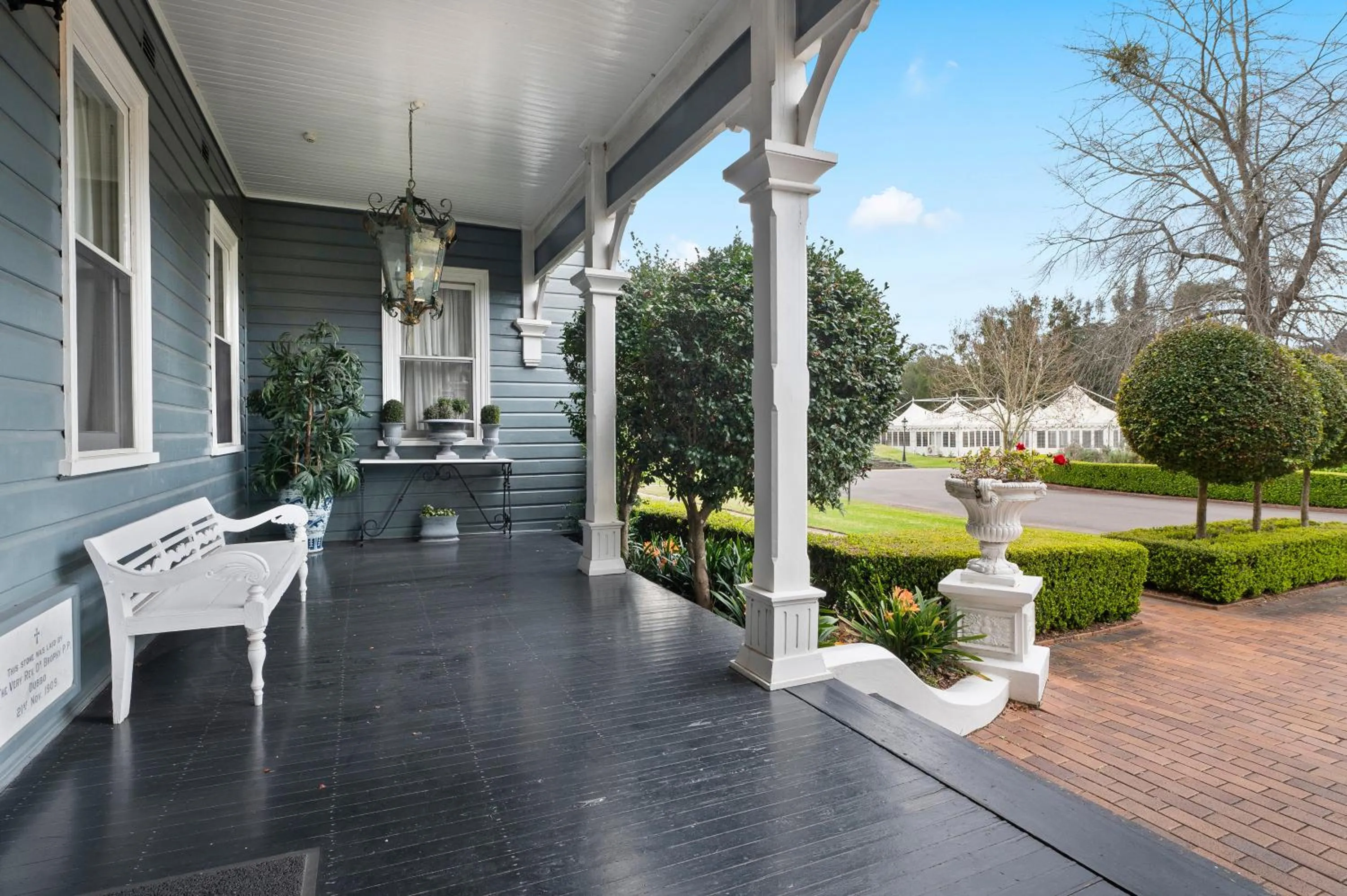Garden in The Convent Hunter Valley Hotel